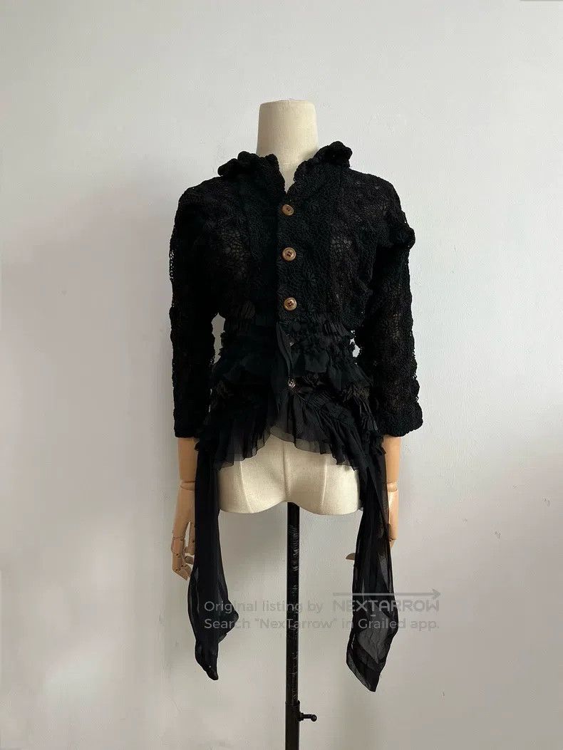 Comme des Garcons Comme des Garcons Ghost Bride Black Top Size L / US 10 / IT 46 - 1 Thumbnail