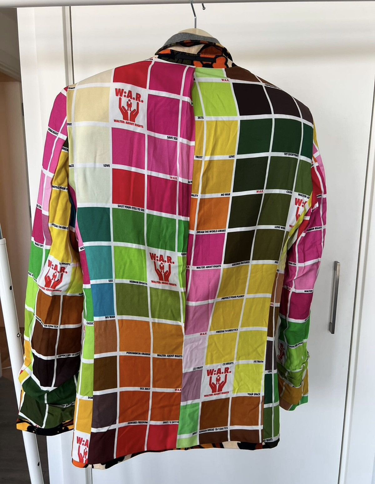Walter Van Beirendonck Walter Van Beirendonck Suit Jacket (2017 Color Block) Size US L / EU 52-54 / 3 - 3 Thumbnail