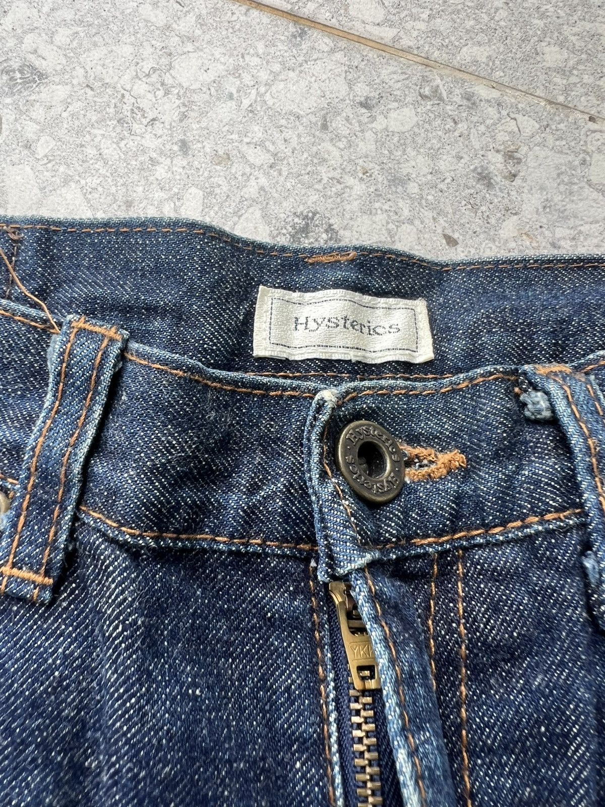 Hysteric Glamour × Indigo Hysteric Glamour bottom flared denim Size 30" / US 8 / IT 44 - 3 Thumbnail