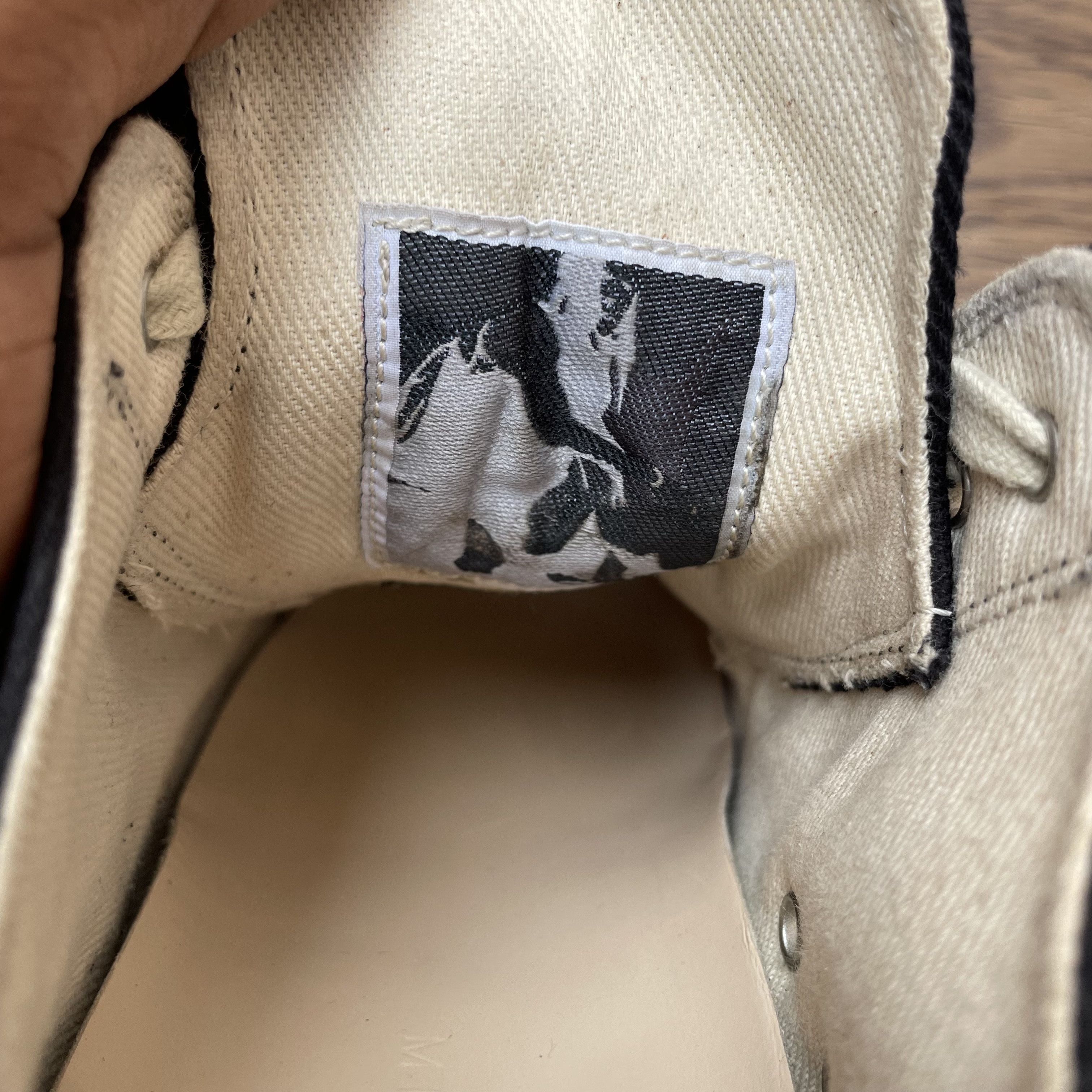 Rick Owens Drkshdw Rick Owens DRKSHDW License Plate Ramones Low Size US 6 / IT 36 - 11 Thumbnail