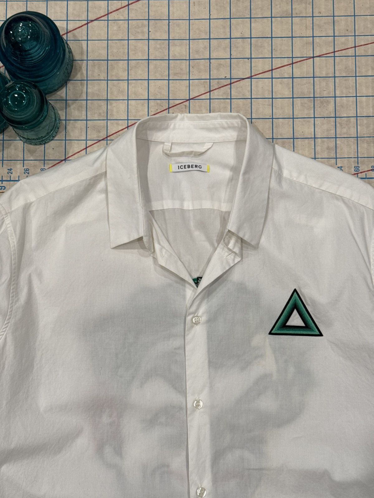 Iceberg Iceberg Batman The Joker Embroidered Button Up Shirt XL Whit Size US XL / EU 56 / 4 - 7 Thumbnail