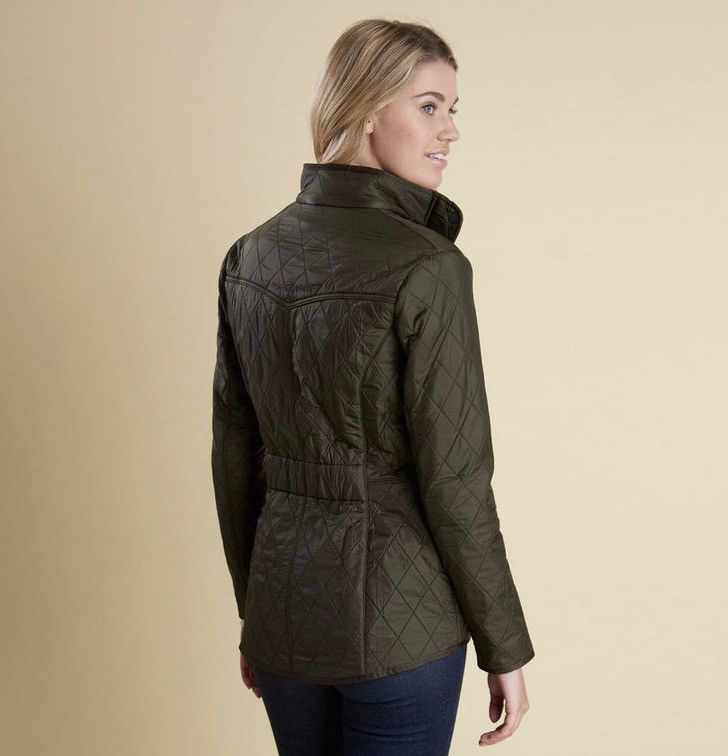 Barbour Barbour Cavalry Polarquilt Jacket Dark Olive Green Top Size L / US 10 / IT 46 - 2 Thumbnail