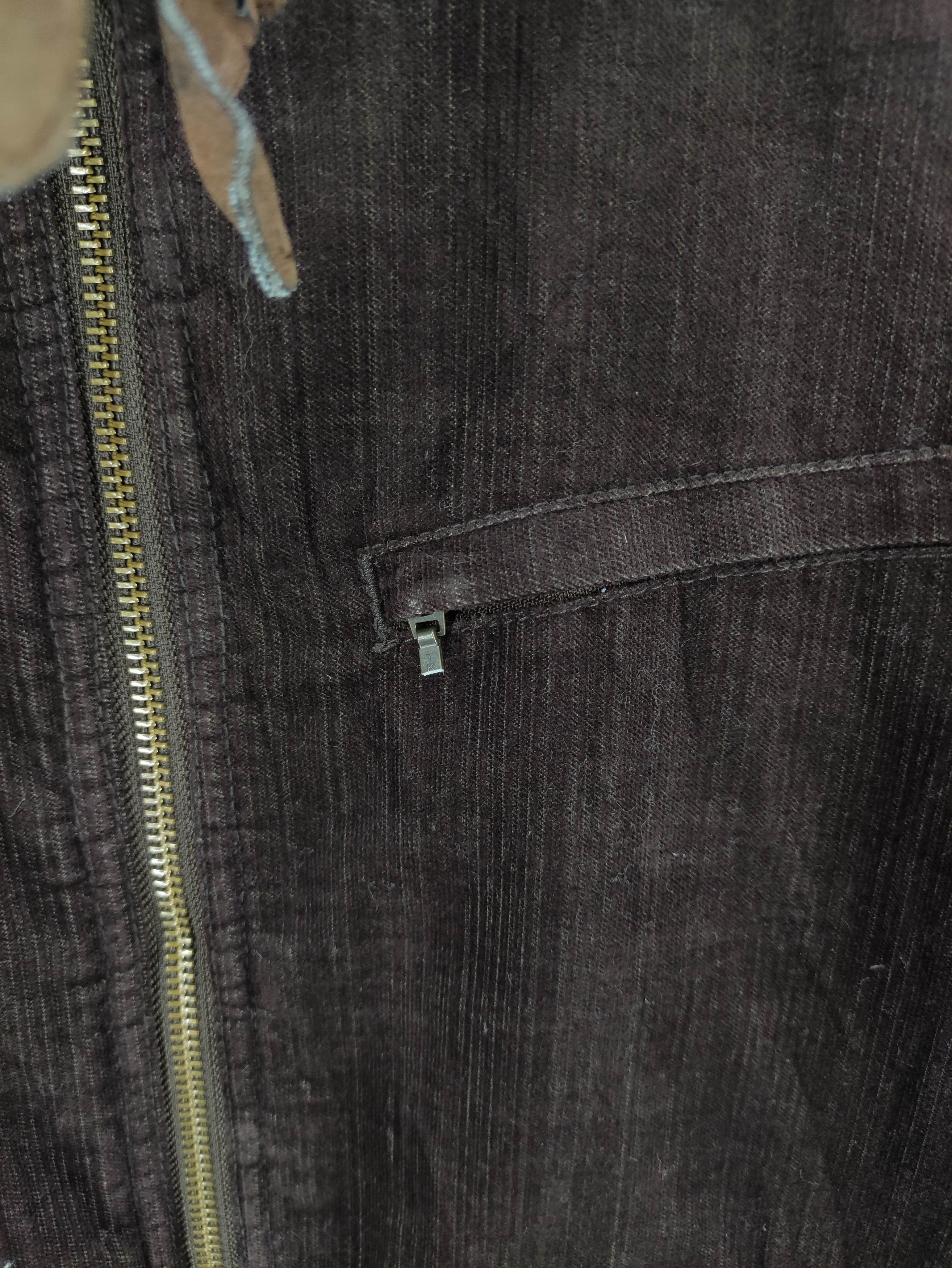 Carter's Vintage 90s Carter's Corduroy Jacket Zipper Size US M / EU 48-50 / 2 - 2 Thumbnail