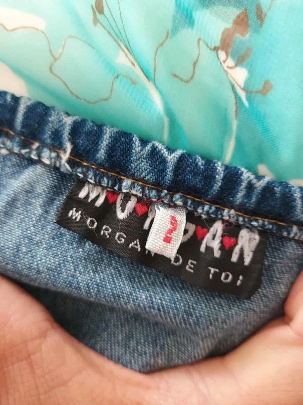 Vintage Vintage denim tube top Size M / US 6-8 / IT 42-44 - 5 Thumbnail