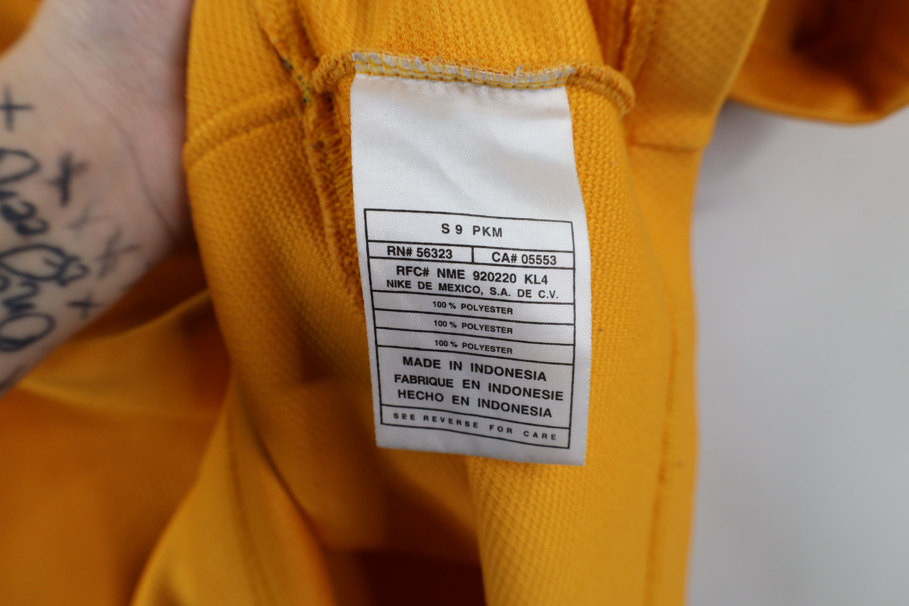 Nike Vintage 90s Nike Center Swoosh Heavy Thermal Knit T-Shirt Size US XL / EU 56 / 4 - 11 Thumbnail