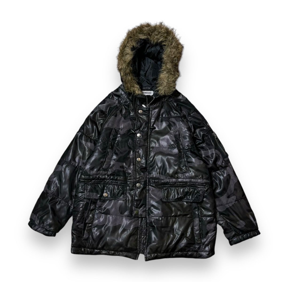 14th Addiction × If Six Was Nine × Le Grande Bleu (L.G.B.) Sirmione Ifsixwasnine LGB Style fur jacket vintage Y2K japan Size US M / EU 48-50 / 2 - 1 Thumbnail