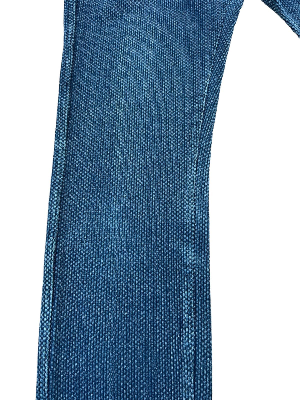 Indigo Blue Trick Japan Fade Indigo Kendo Sashiko Chinos Pant Size US 29 - 7 Thumbnail