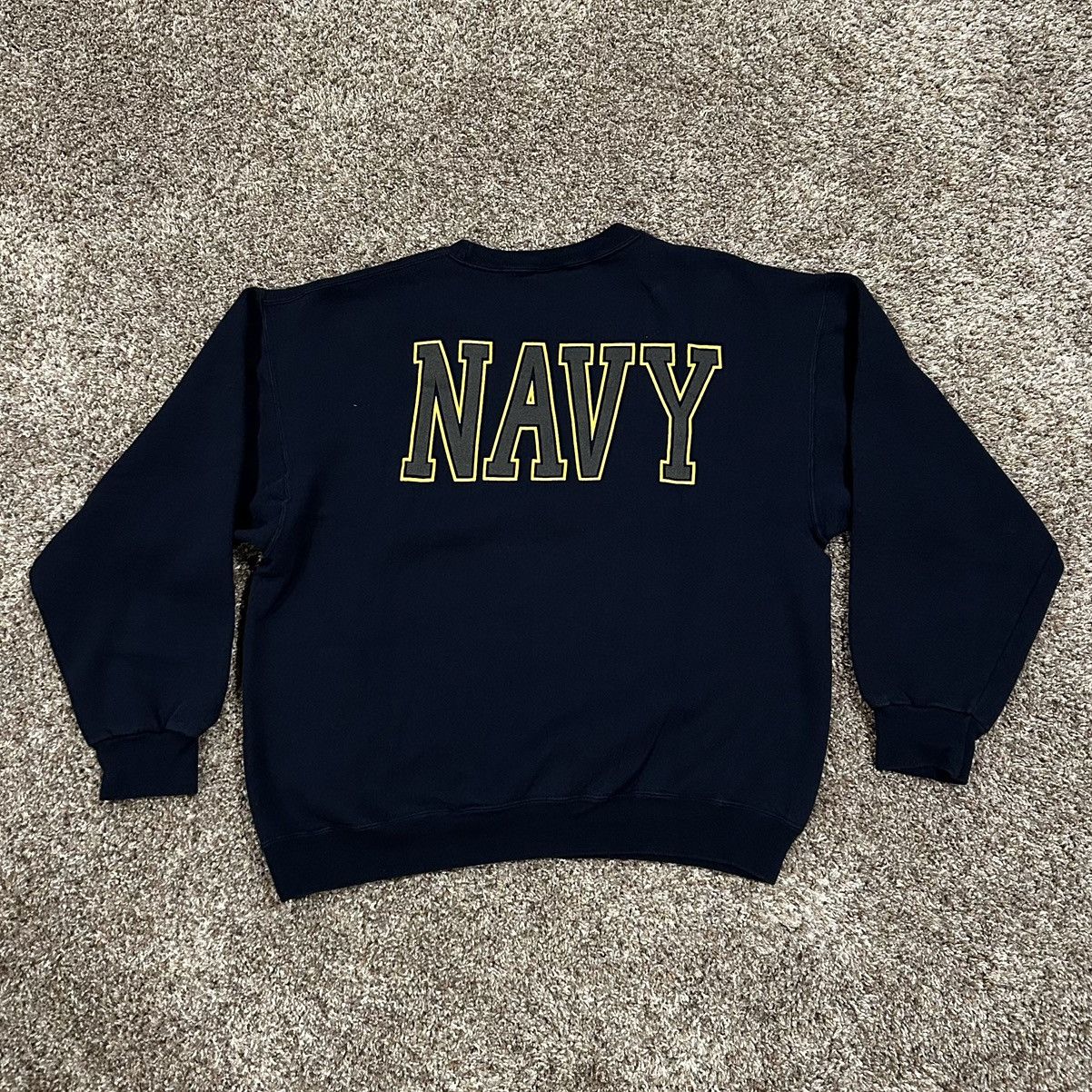 Other Vintage United States Navy Sweatshirt Navy Blue Size US M / EU 48-50 / 2 - 3 Thumbnail