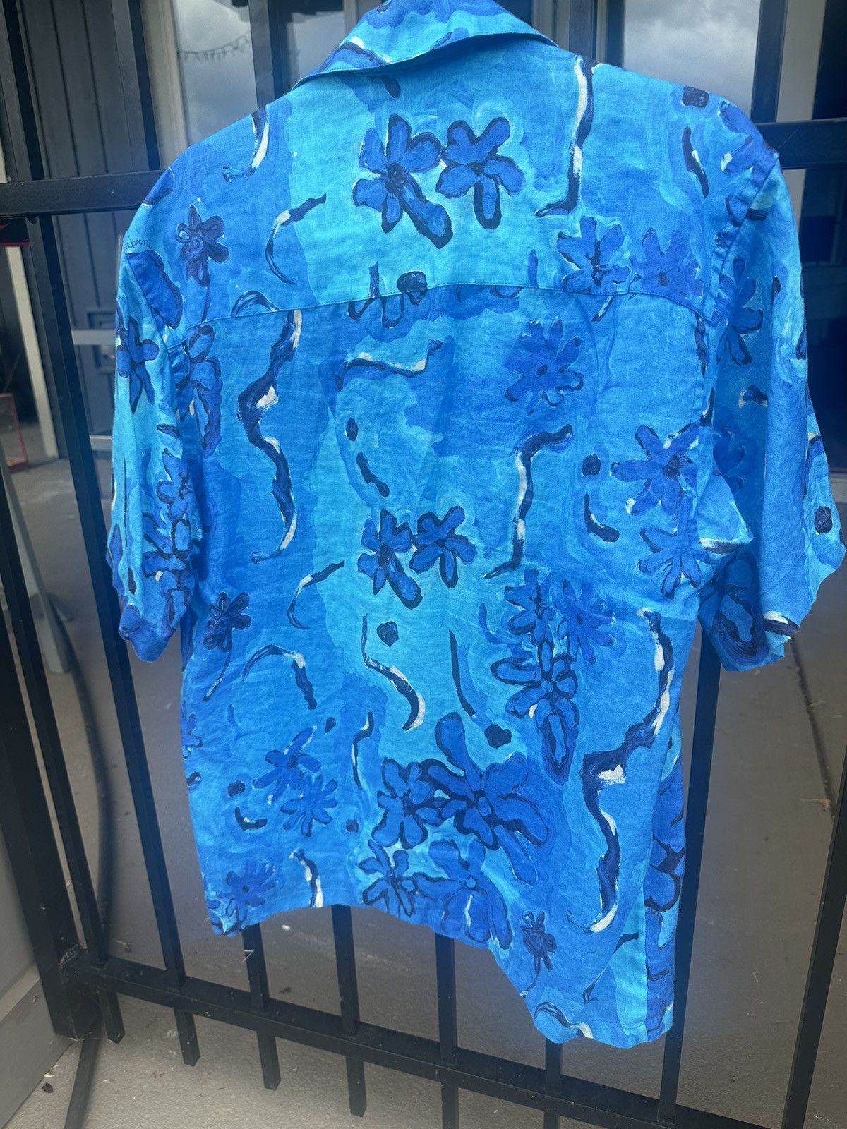 Marni Marni blue flower shirt Size US L / EU 52-54 / 3 - 3 Thumbnail