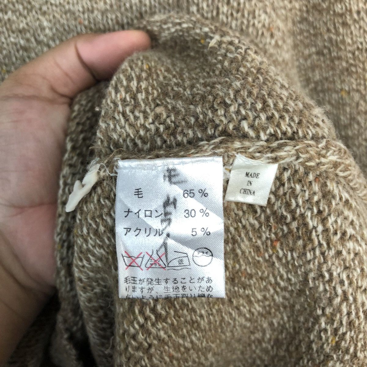 Homespun Knitwear × J.Crew × Japanese Brand J Crew Brown Knitwear mohair vintage #A306 Size US M / EU 48-50 / 2 - 9 Thumbnail