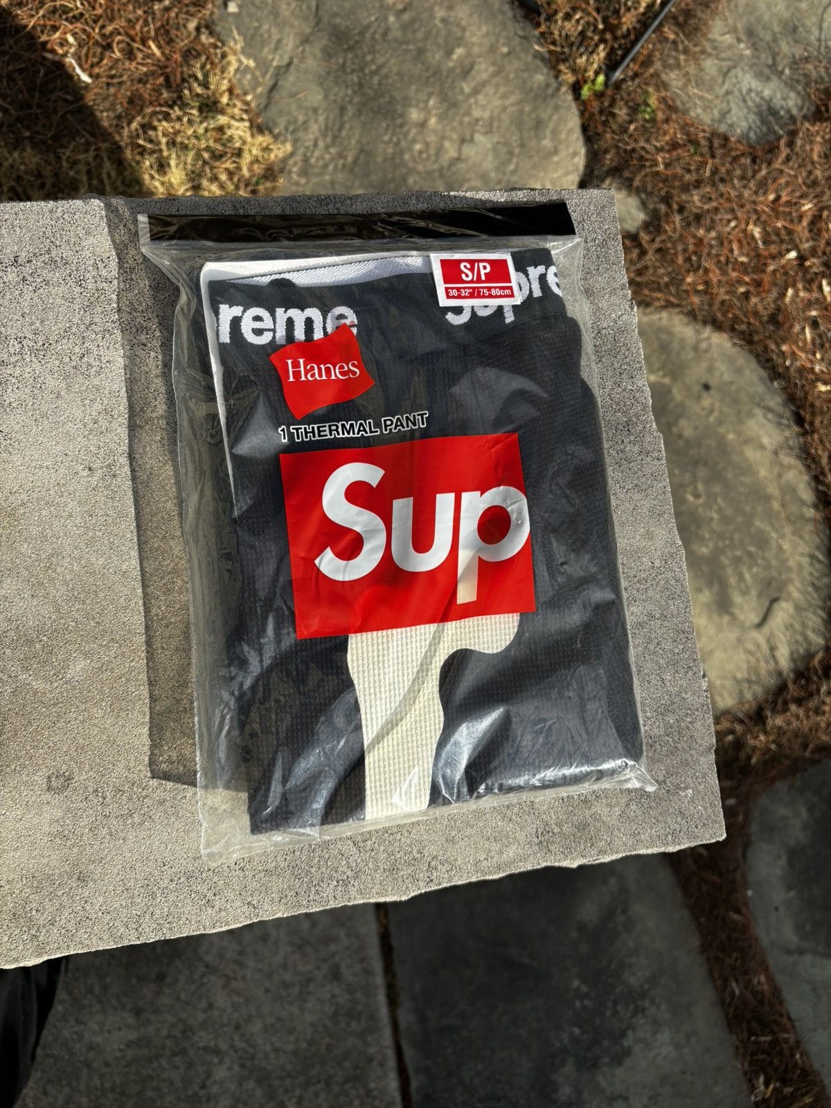 Supreme Hanes Bone Thermal | Grailed