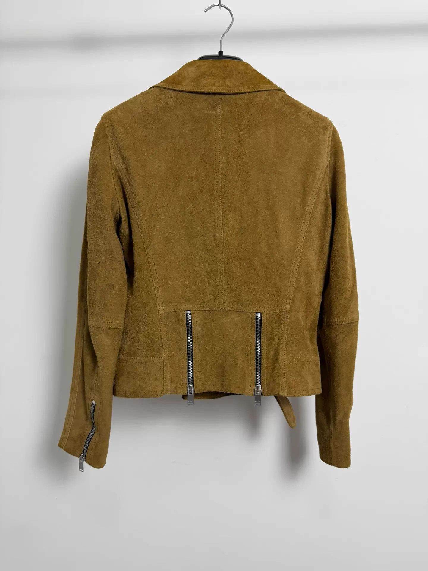 Saint Laurent Paris SLP 16ss Suede Biker Jacket F36 Size XS / US 0-2 / IT 36-38 - 2 Thumbnail