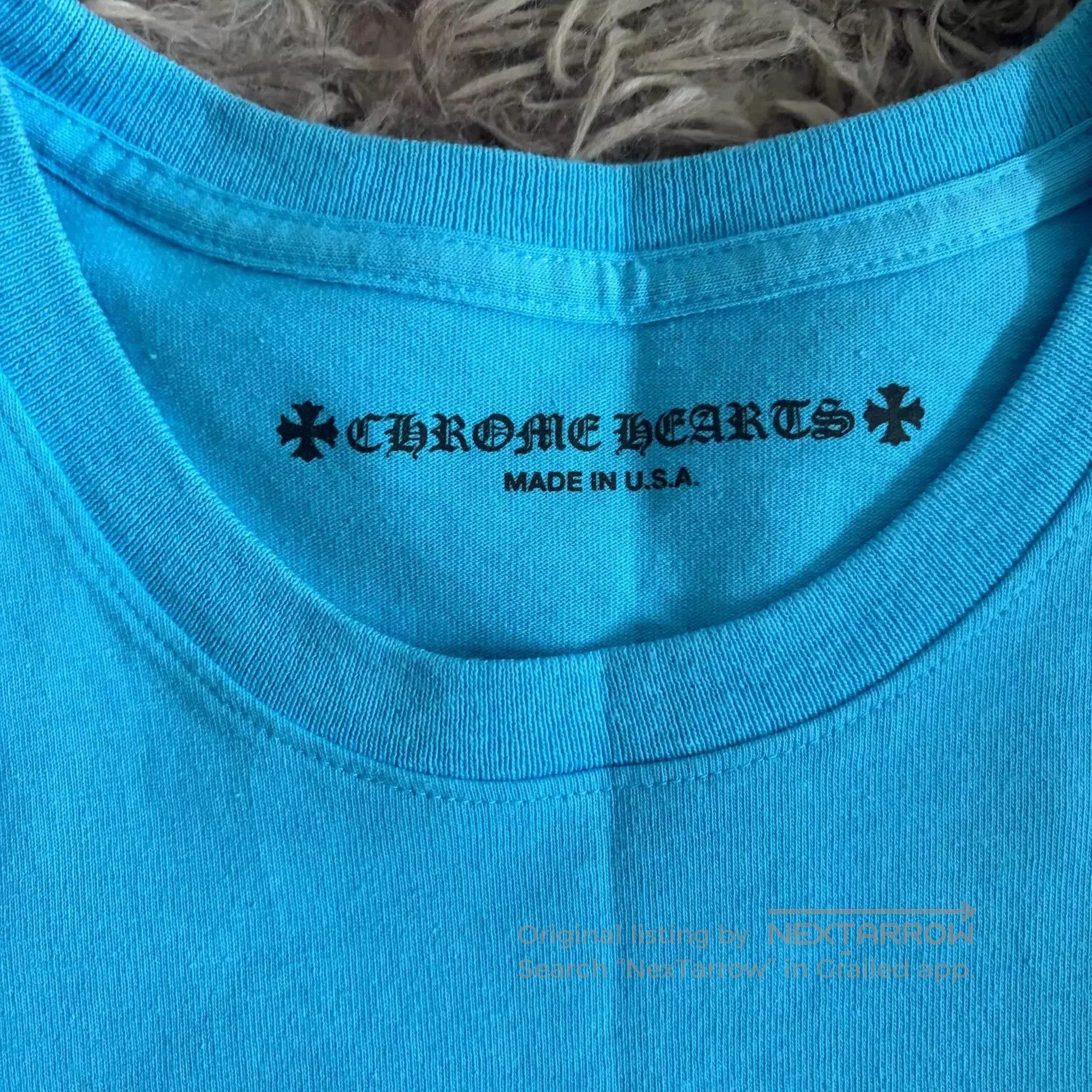 Chrome Hearts Blue Short. Size US XL / EU 56 / 4 - 3 Thumbnail