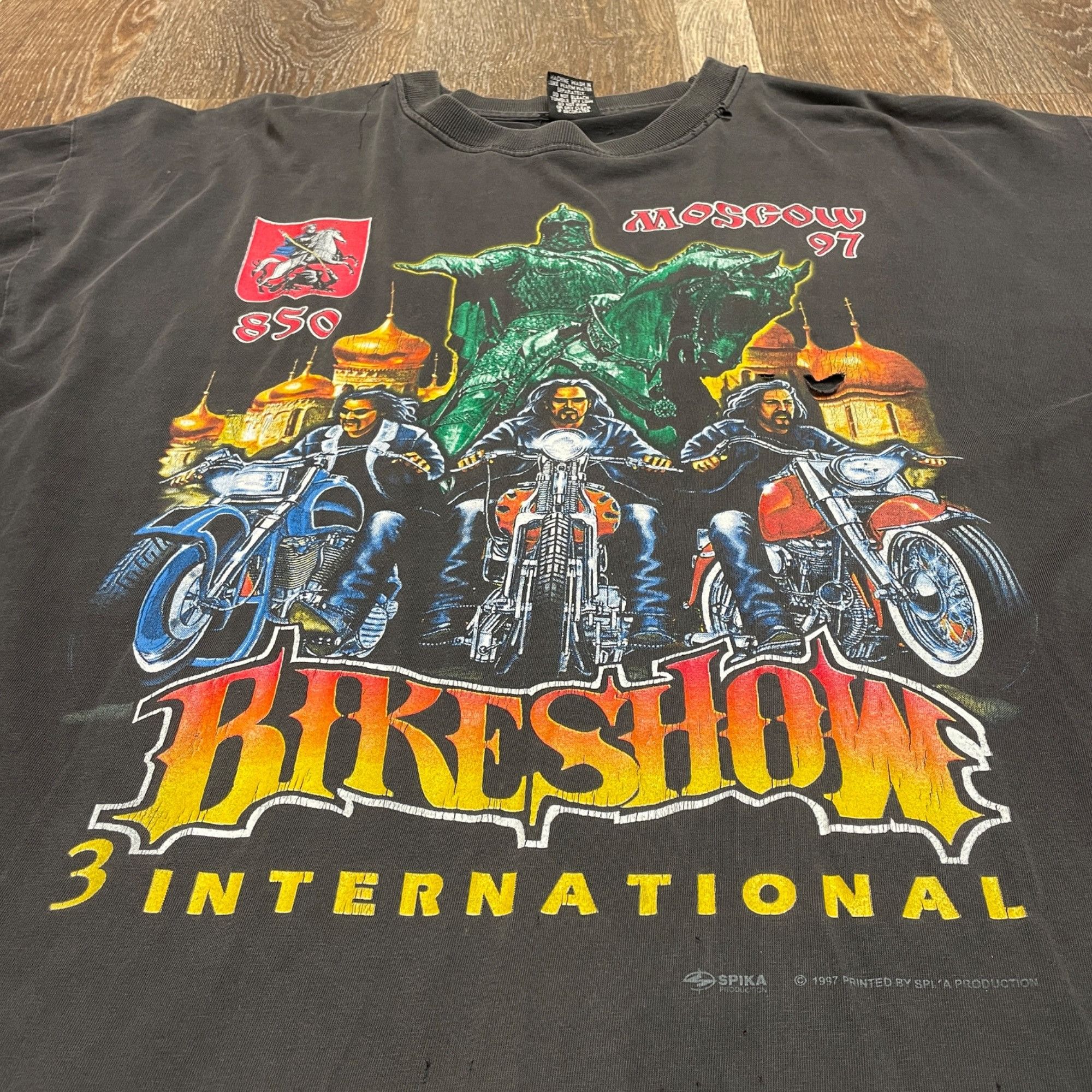 Other XL - Rare Vintage 1997 Bike Show Moscow T Size US XL / EU 56 / 4 - 3 Thumbnail