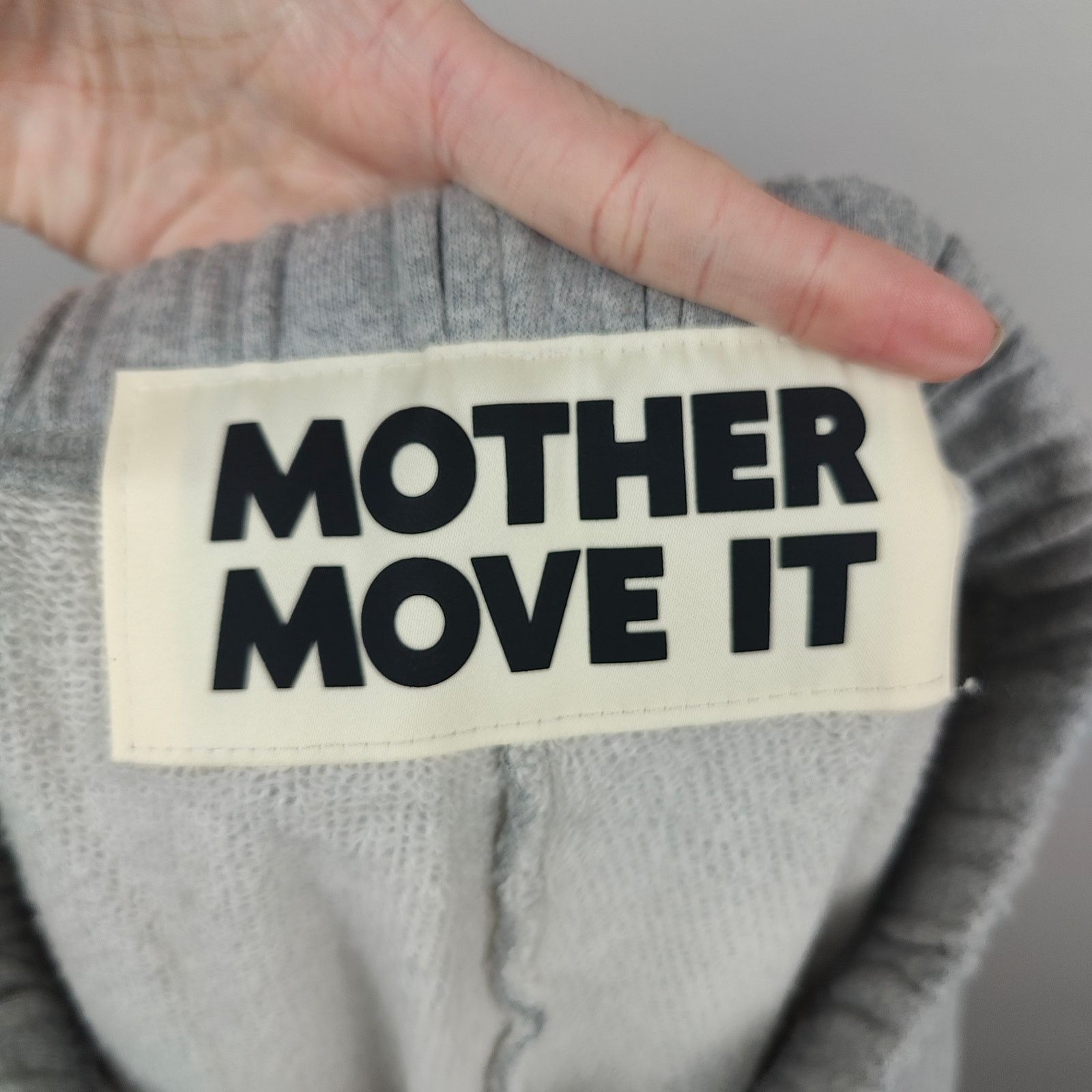 MOTHER Mother The Bender Sweatpants Womens XS Move It Gray Heather Size 26" / US 2 / IT 38 - 6 Thumbnail