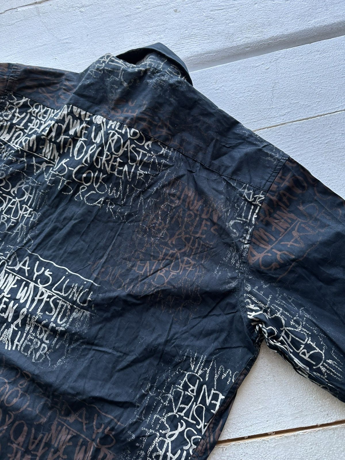Other 🚨 GUIDE LONDON AVANT GARDE SHIRT BUTTON OVERPRINT Size US L / EU 52-54 / 3 - 12 Thumbnail