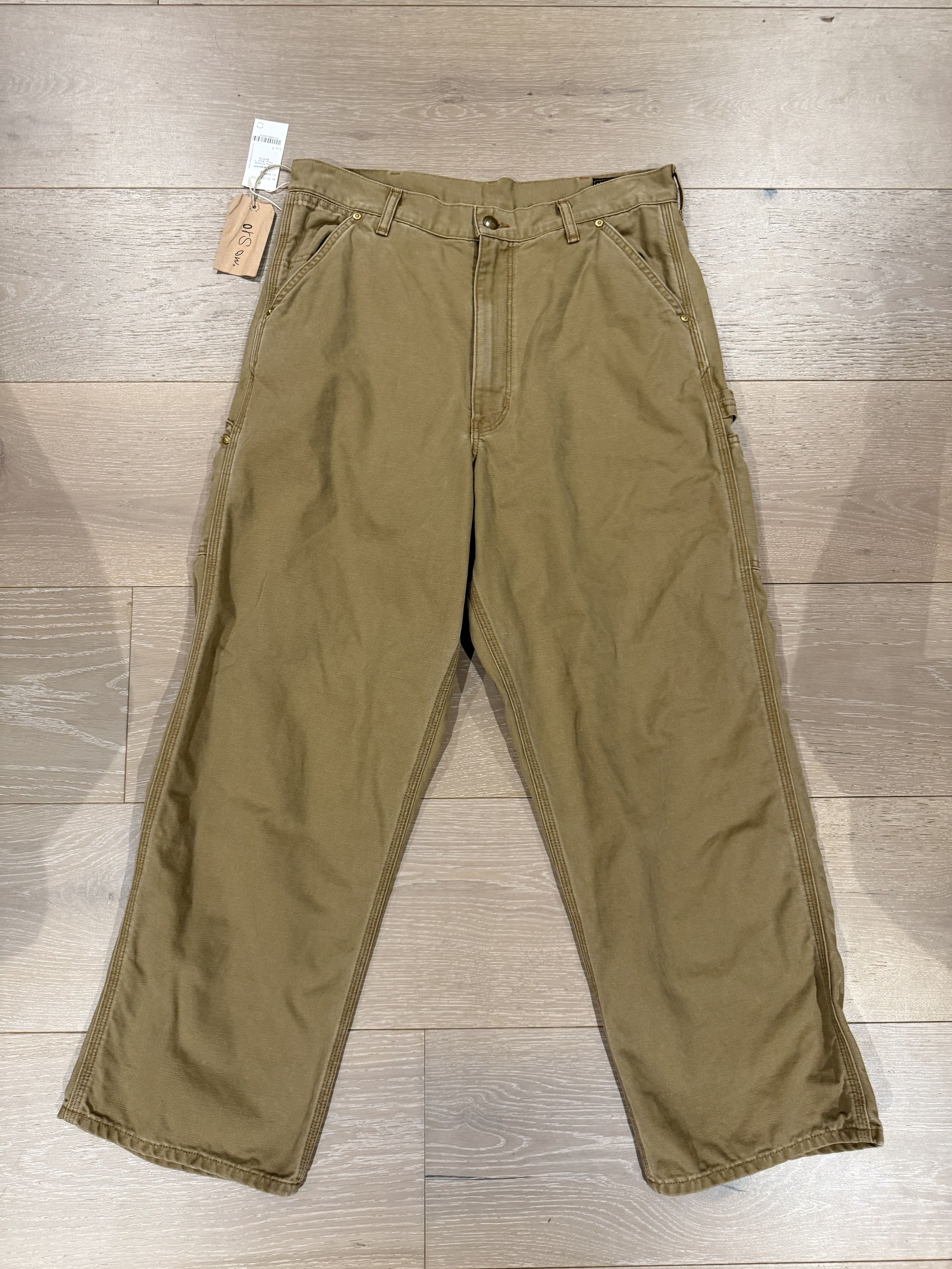 Orslow 💚 Orslow Dad's Fit Painter Pants Brown Size 3 NEW Size US 33 - 6 Thumbnail
