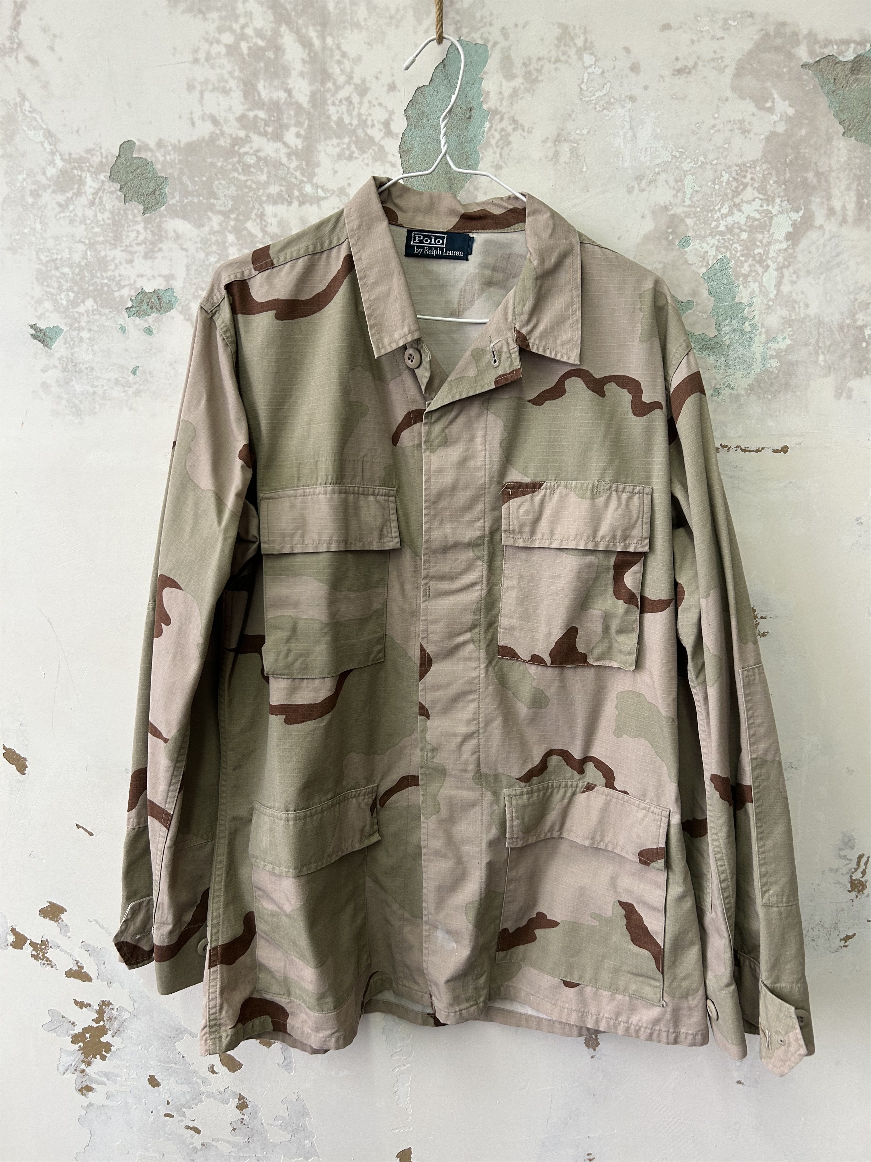 Polo Ralph Lauren Polo Ralph Lauren Woodland Camo Denim Jacket Size US M / EU 48-50 / 2 - 1 Thumbnail