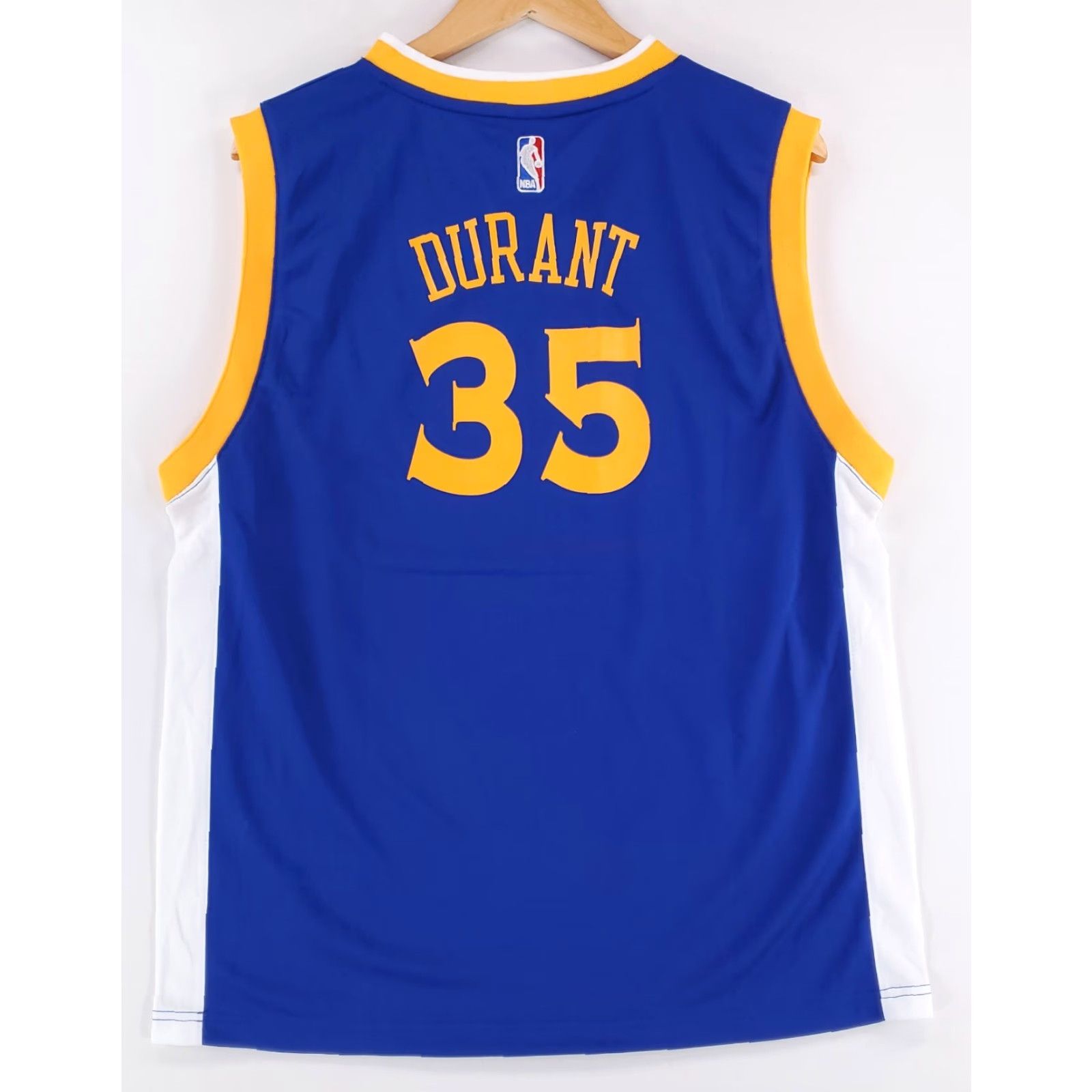 Adidas Adidas Kevin Durant NBA Warriors Jersey Mens XL Tank Blue Size US XL / EU 56 / 4 - 5 Thumbnail