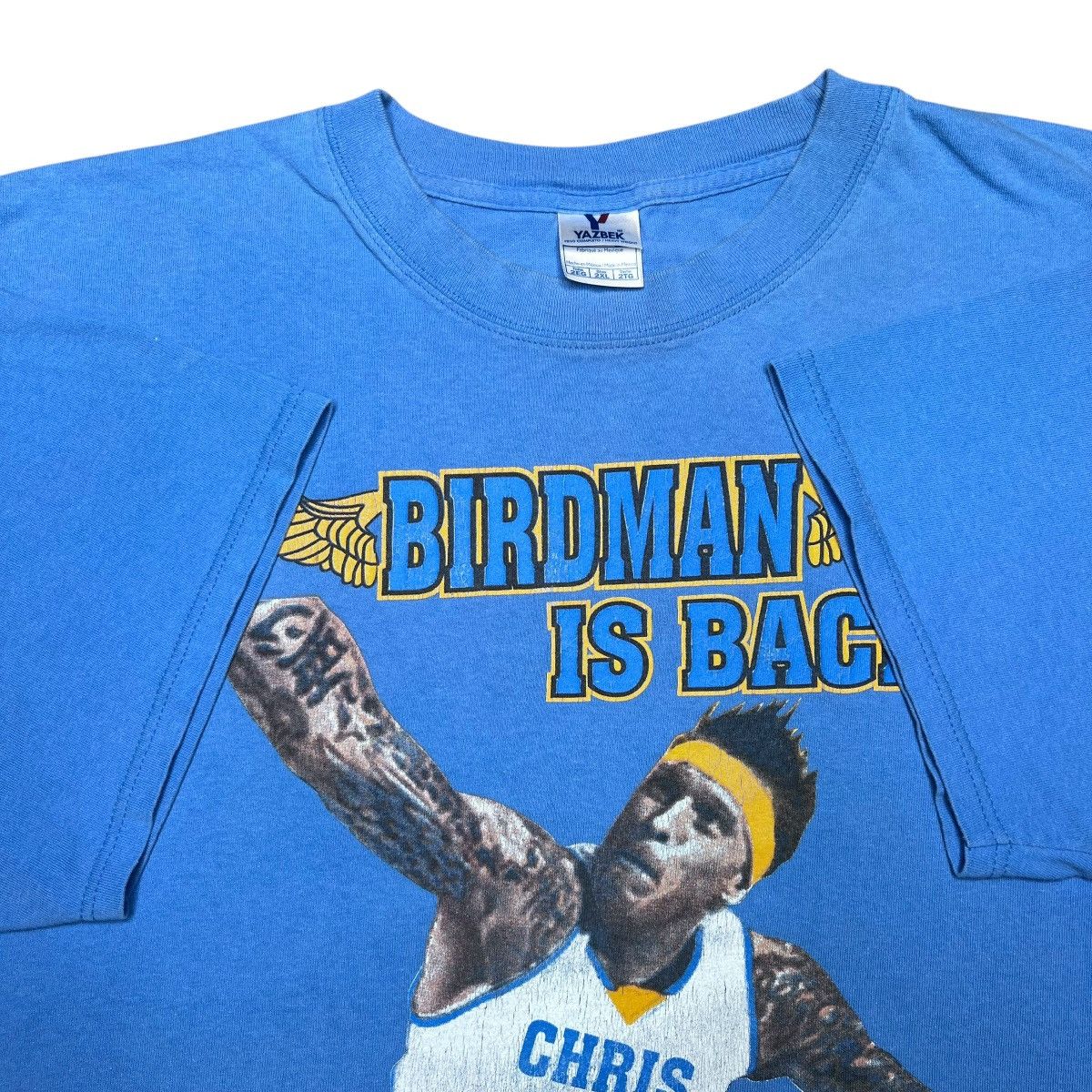 NBA Vintage 2009 NBA Denver Nuggets Playoffs Birdman Is Back Tee Size US XXL / EU 58 / 5 - 2 Thumbnail