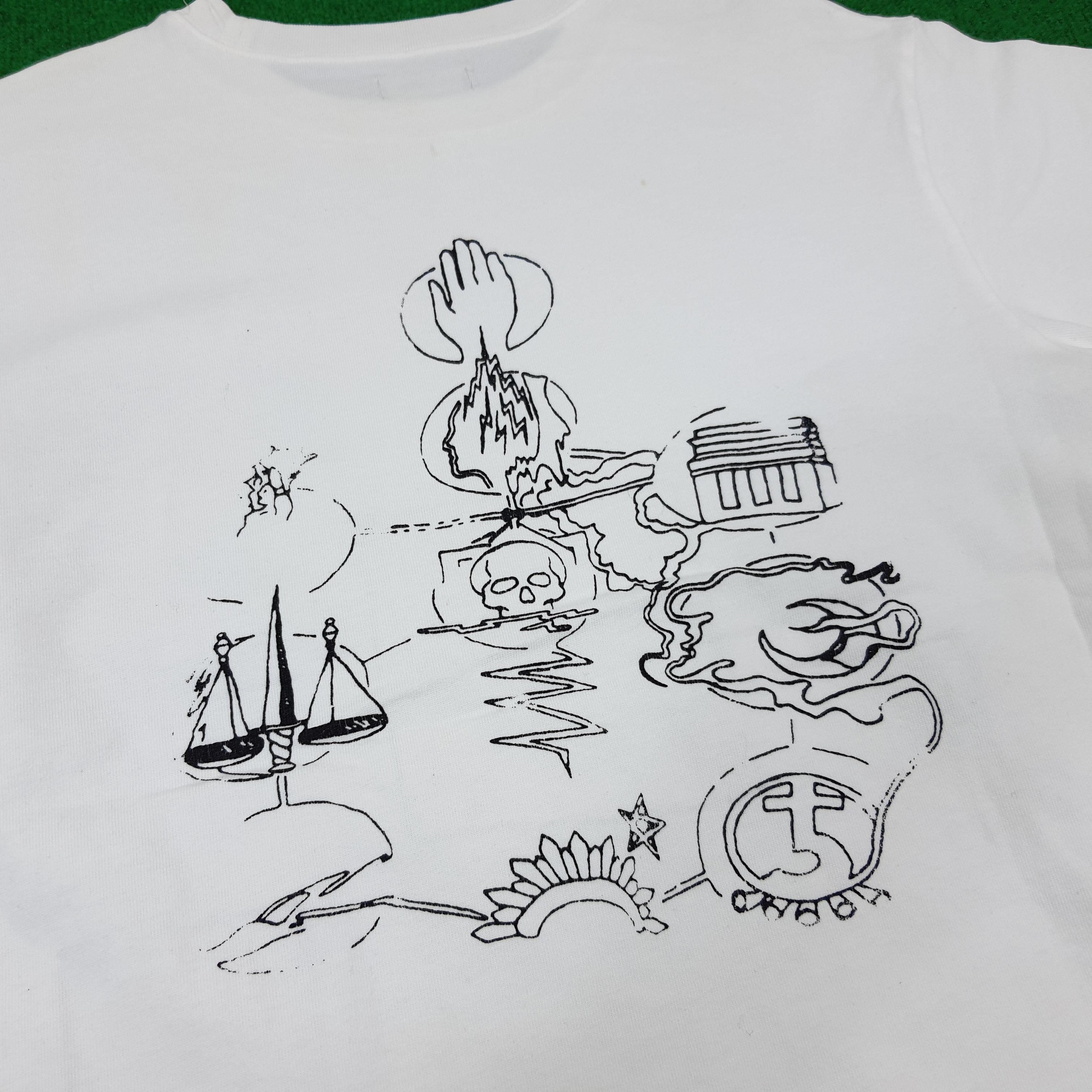 Designer Vintage Raf Simons T-shirt Size US L / EU 52-54 / 3 - 6 Thumbnail