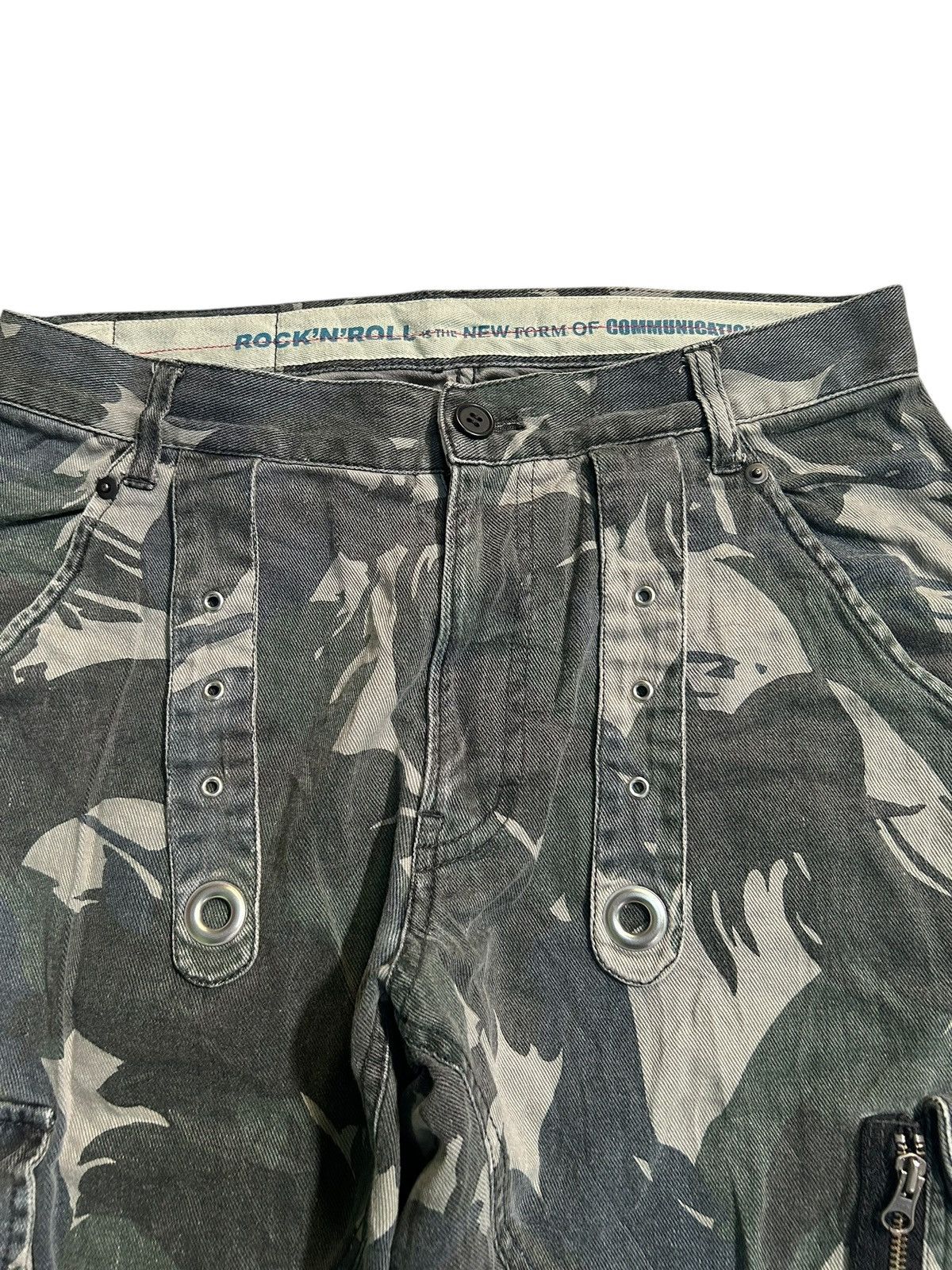 Kapital × PPFM × Vintage PPFM ROCK N' ROLL BAGGY PANTS CAMOO Size US 31 - 6 Thumbnail