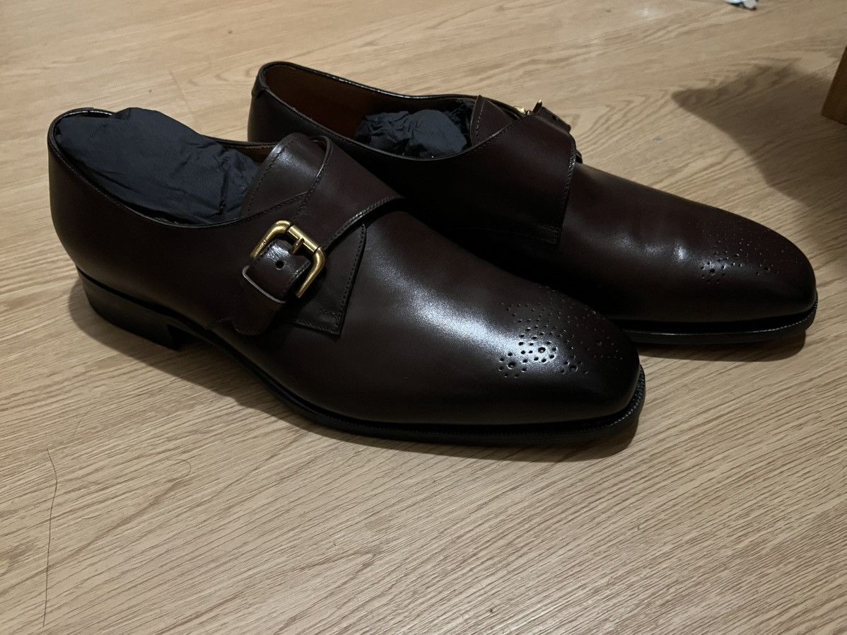 Ralph Lauren Purple Label Ralph Lauren purple label single monk dress shoes Size US 10 / EU 43 - 3 Thumbnail