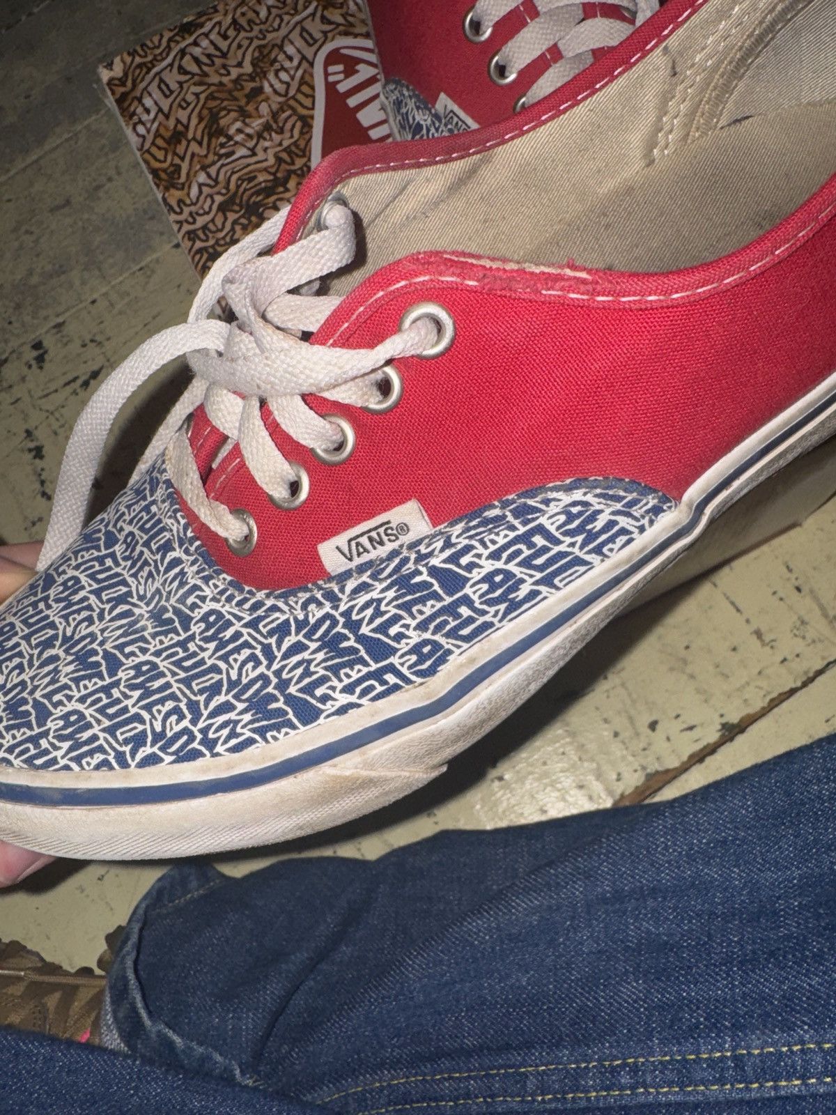 Fucking Awesome × Vans FUCKING AWESOME x VANS red/blue Size US 9 / EU 42 - 6 Thumbnail