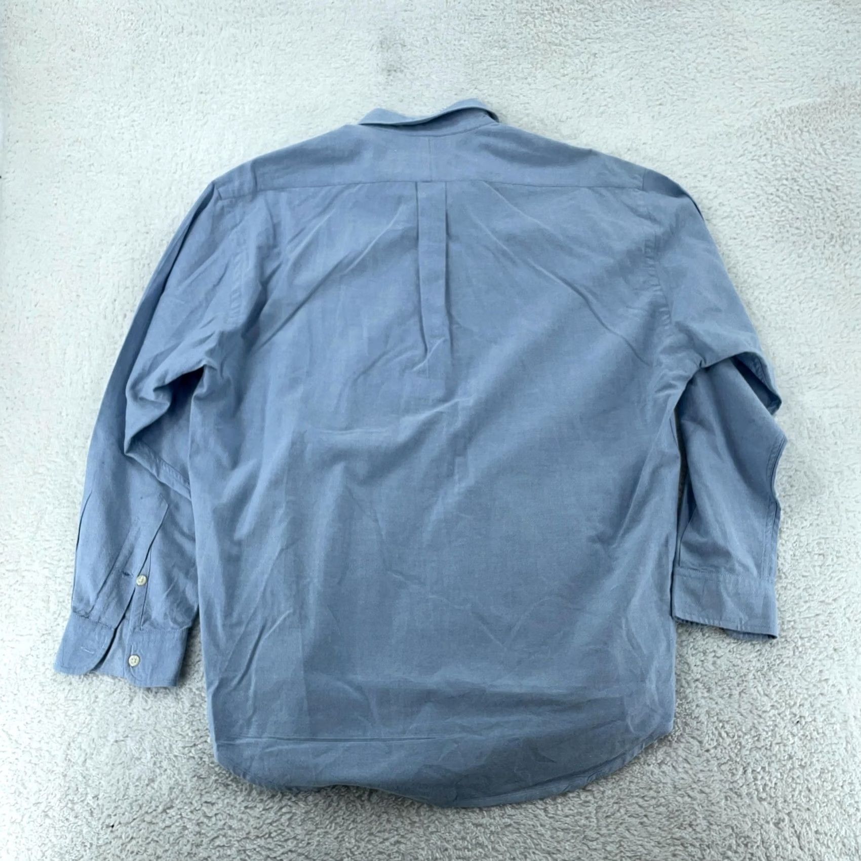 Ralph Lauren Ralph Lauren Shirt Men Large Blue Long Sleeve Button Down Flesh Pony Logo Size US L / EU 52-54 / 3 - 3 Thumbnail