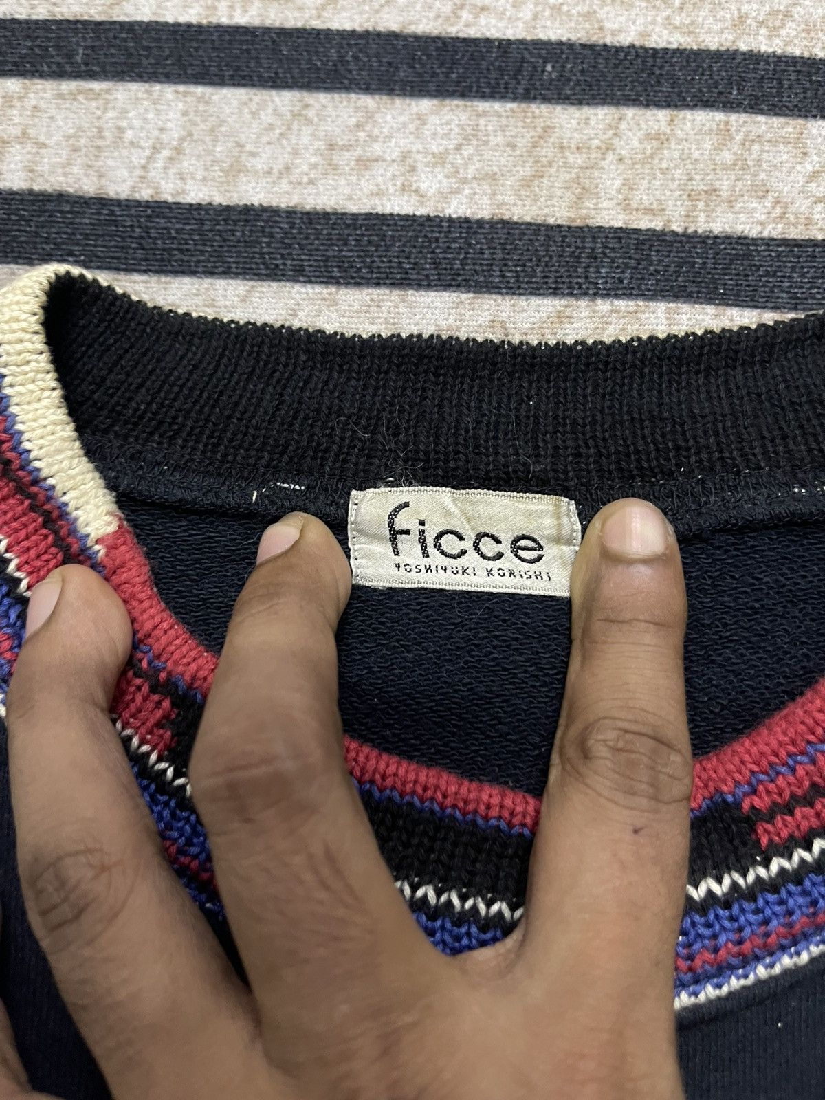 Yoshiyuki Konishi 90s YOSHIYUKI KONISHI FICCE OVP RABBIT SWEATSHIRT Size US S / EU 44-46 / 1 - 10 Thumbnail