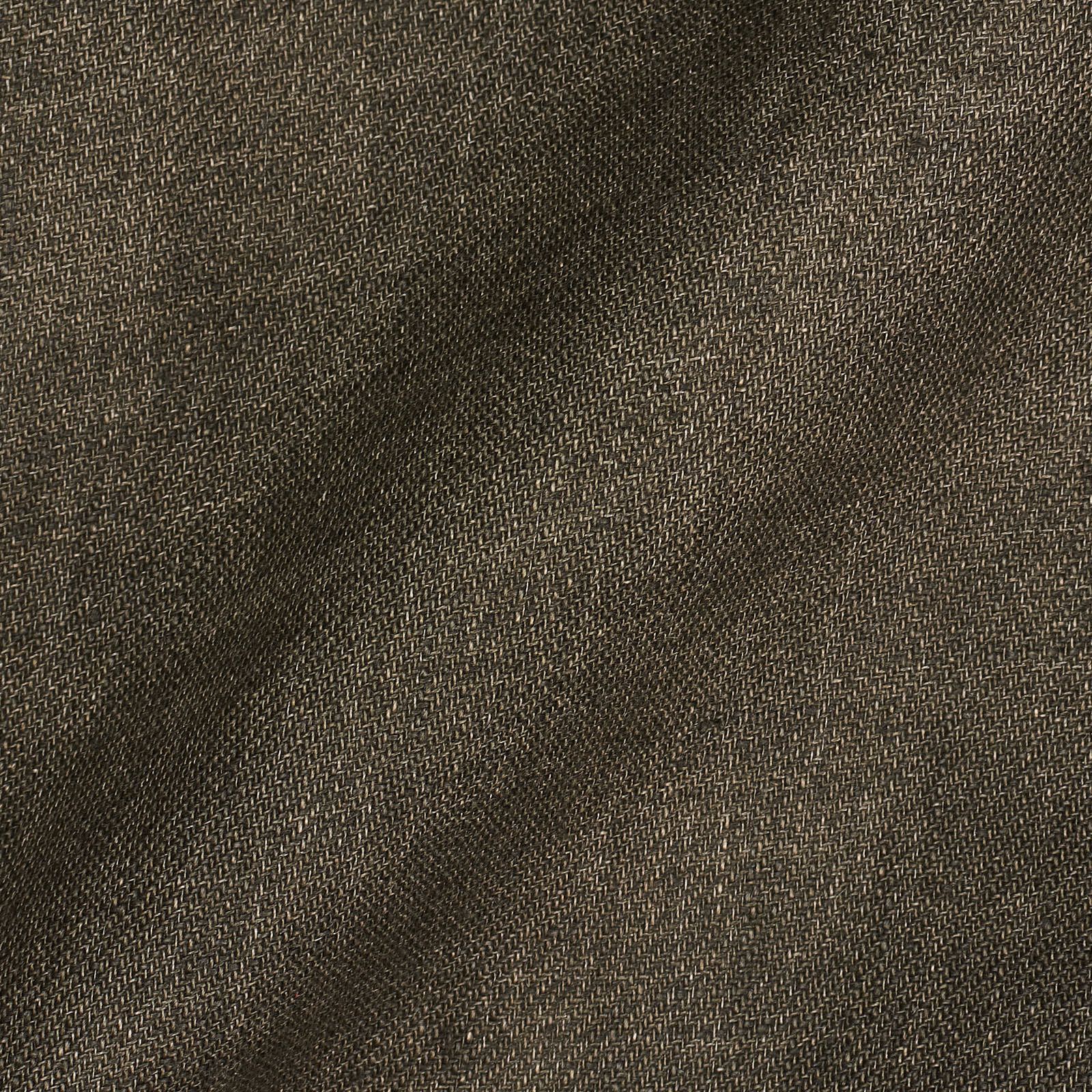 Brunello Cucinelli BRUNELLO CUCINELLI Olive Green Linen Safari Field Jacket Size US M / EU 48-50 / 2 - 2 Thumbnail
