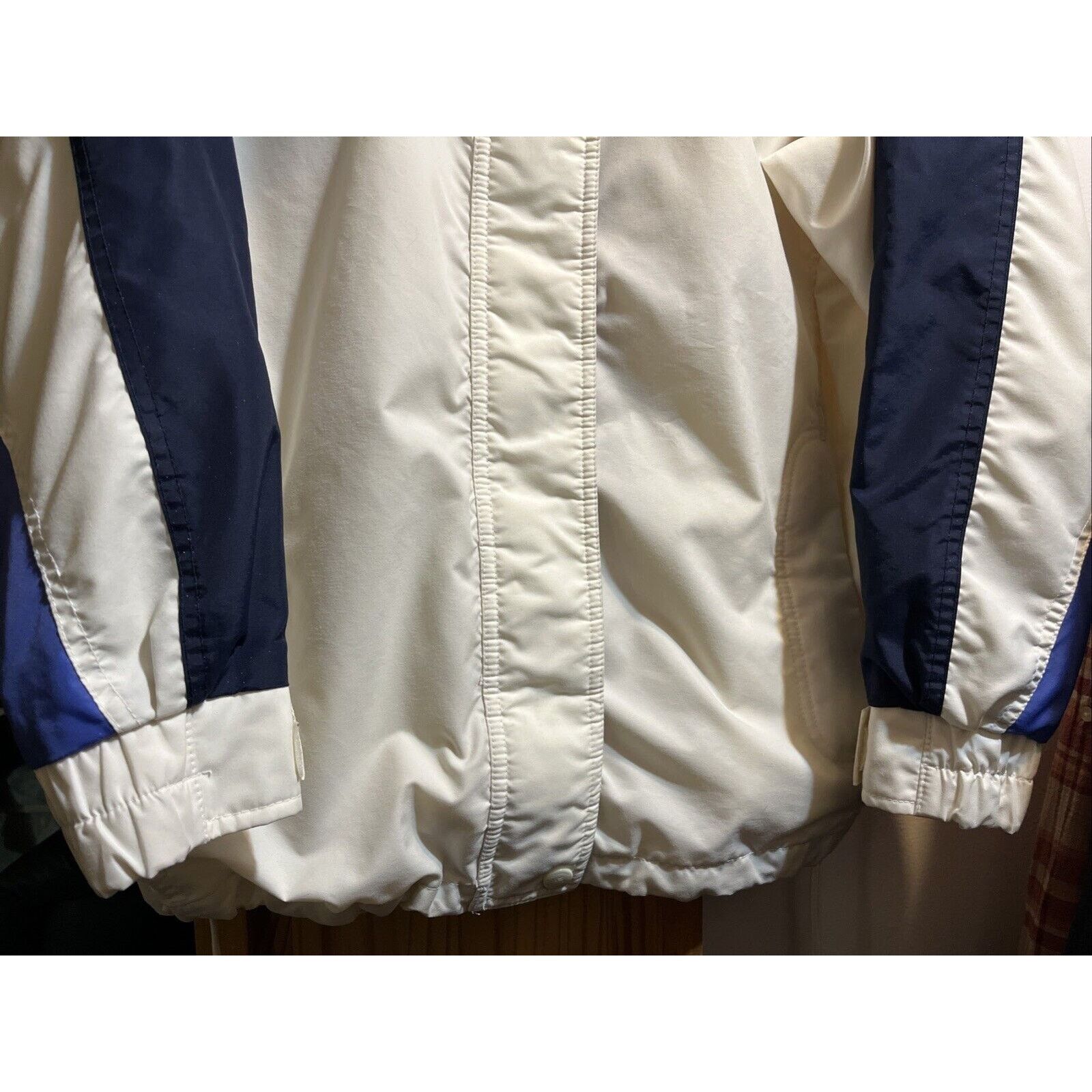 Columbia Columbia Vintage Jacket Womens M White Blue Zip Bugaboo Coat Size M / US 6-8 / IT 42-44 - 7 Thumbnail