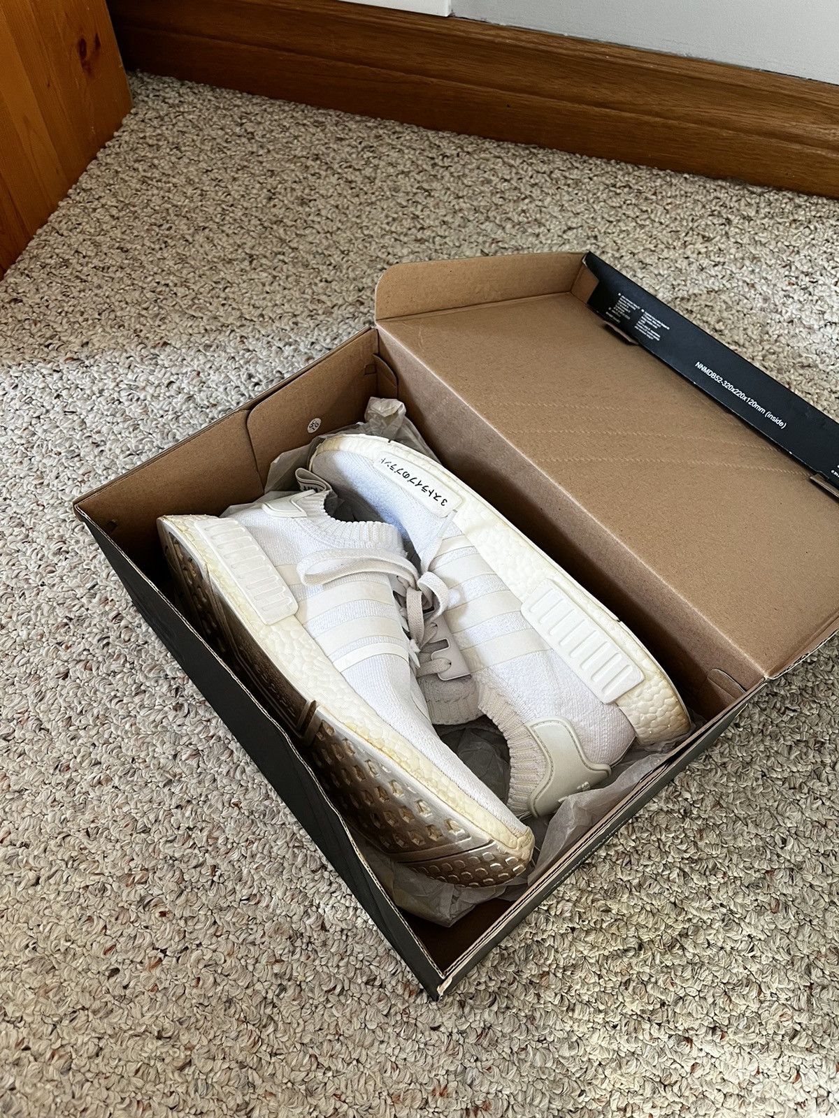Adidas Adidas NMD_R1 PK Japanese White Size US 10 / EU 43 - 2 Thumbnail