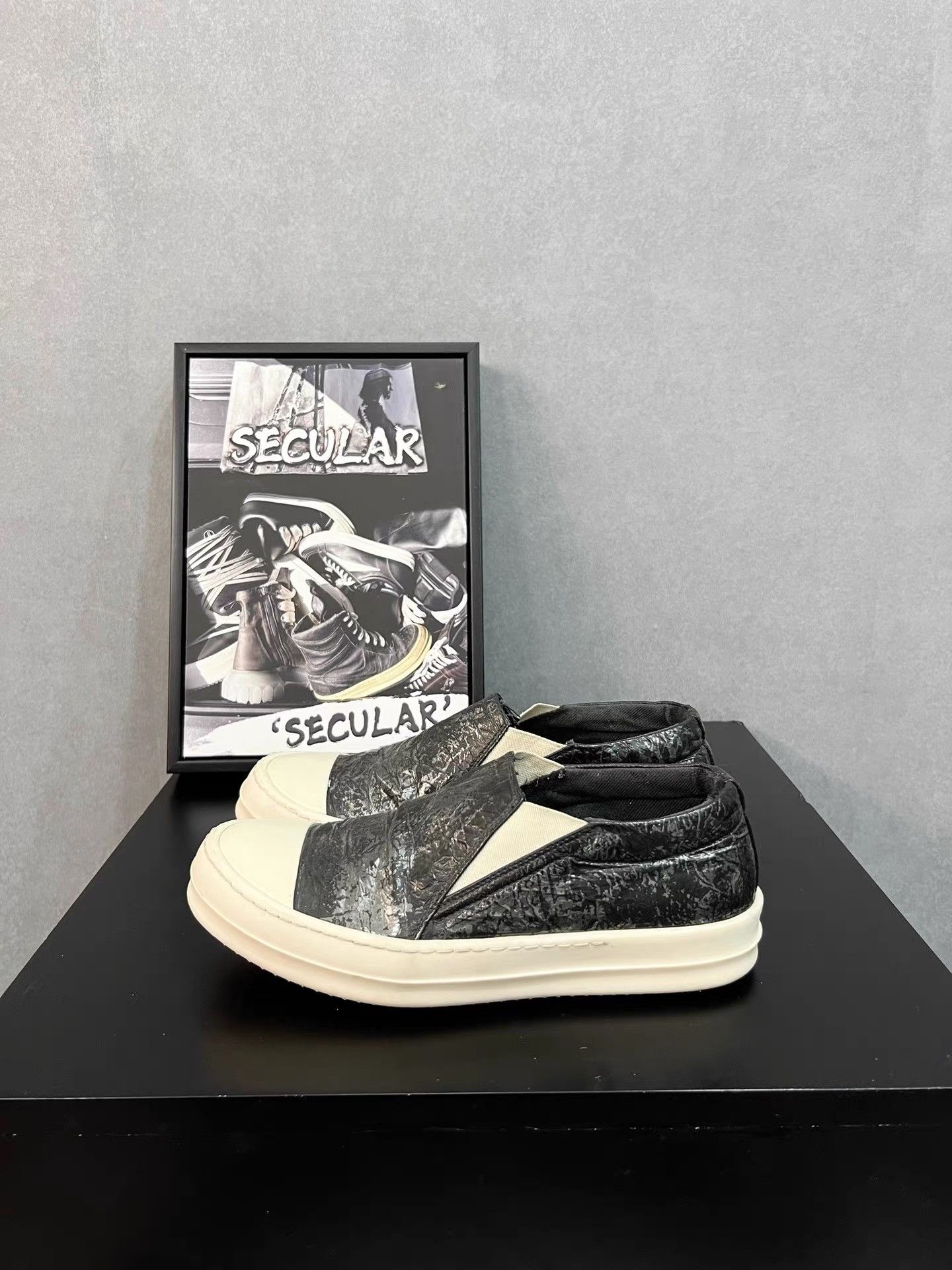 Rick Owens Rick Owens Slip-On "Big Converse" Sneakers K34 Size US 6 / IT 36 - 3 Thumbnail