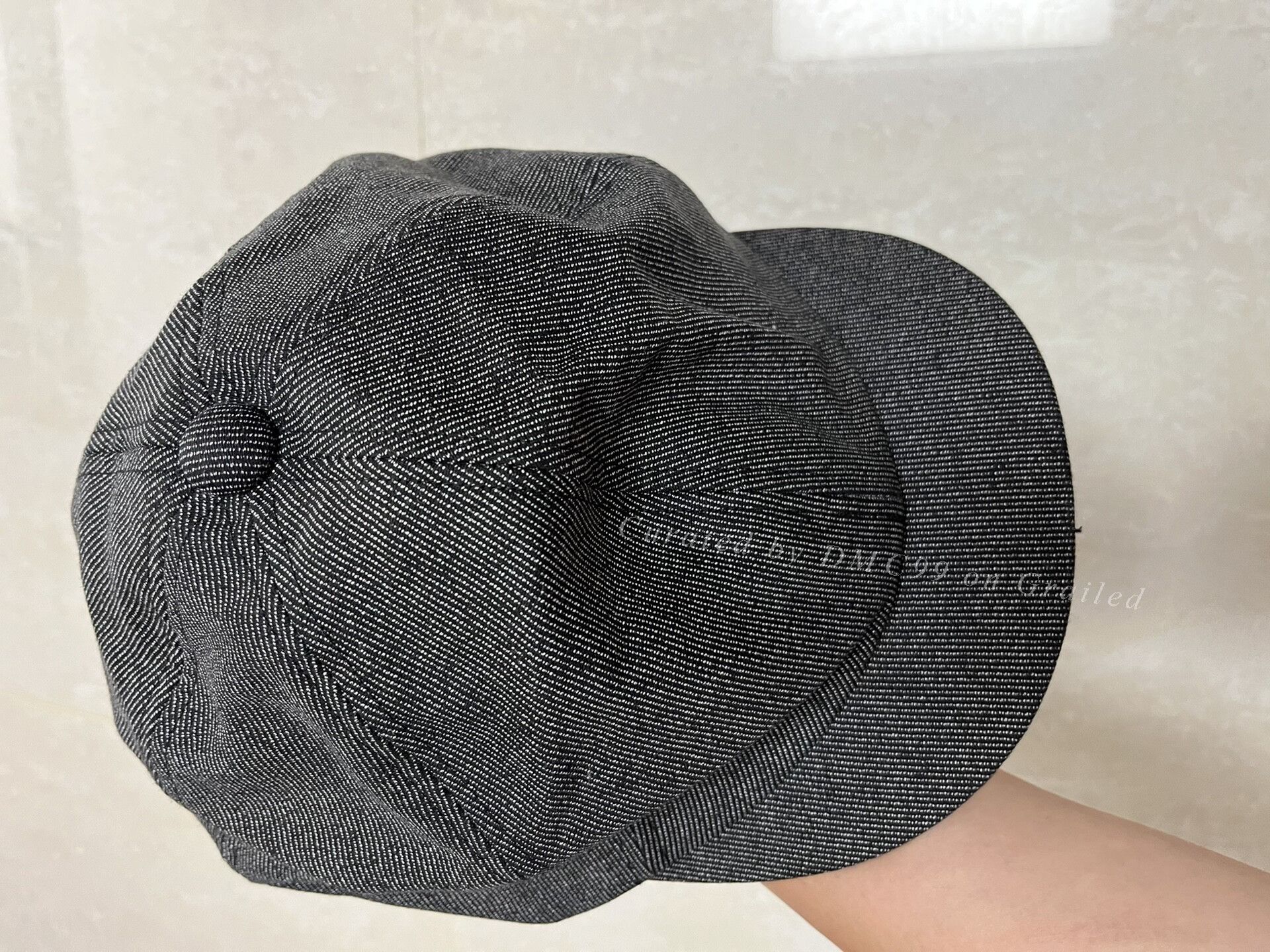 BLACK SIGN Black Sign Newsboy Cap Size ONE SIZE - 1 Thumbnail