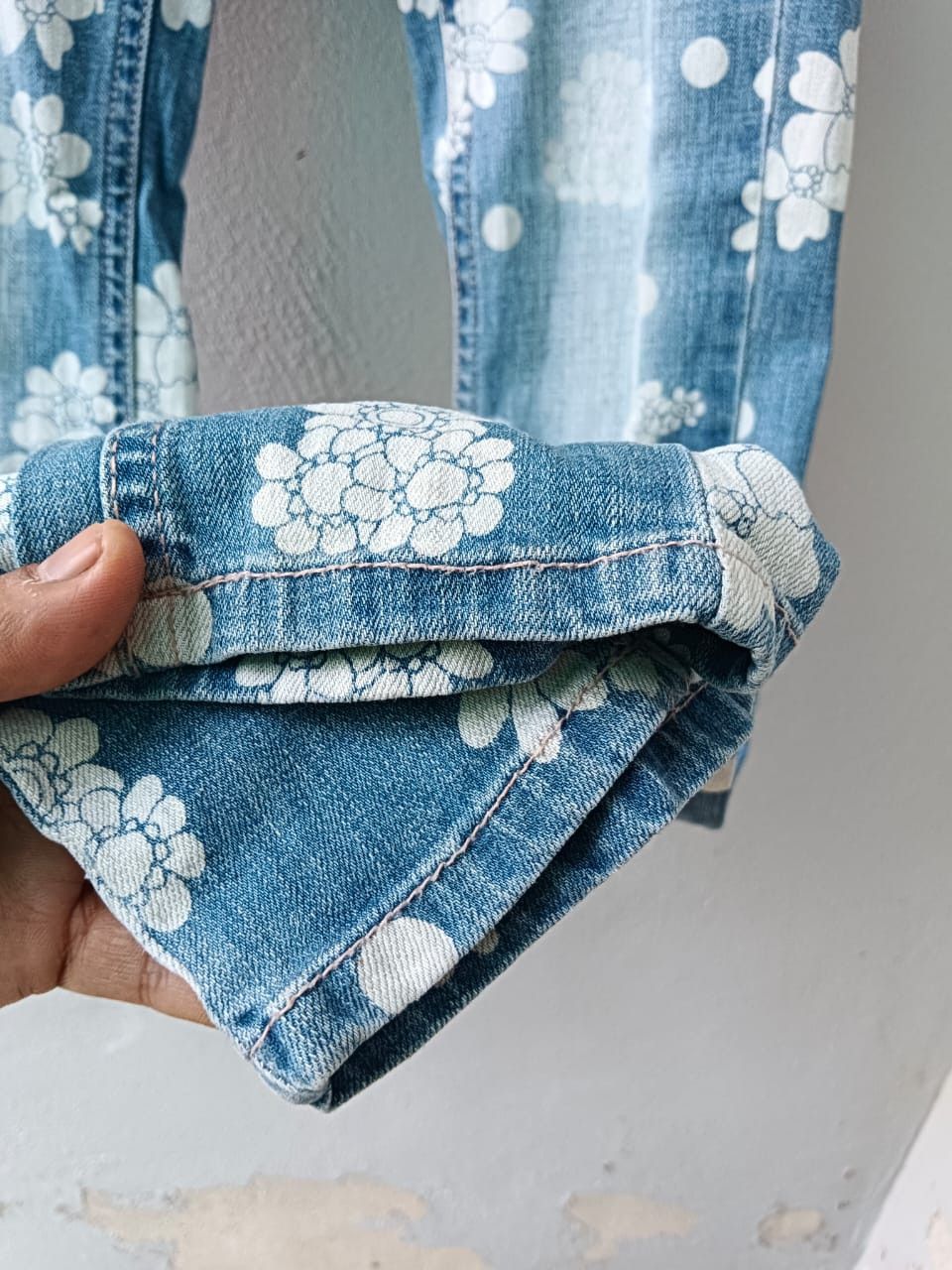 Betty Smith floral Jeans