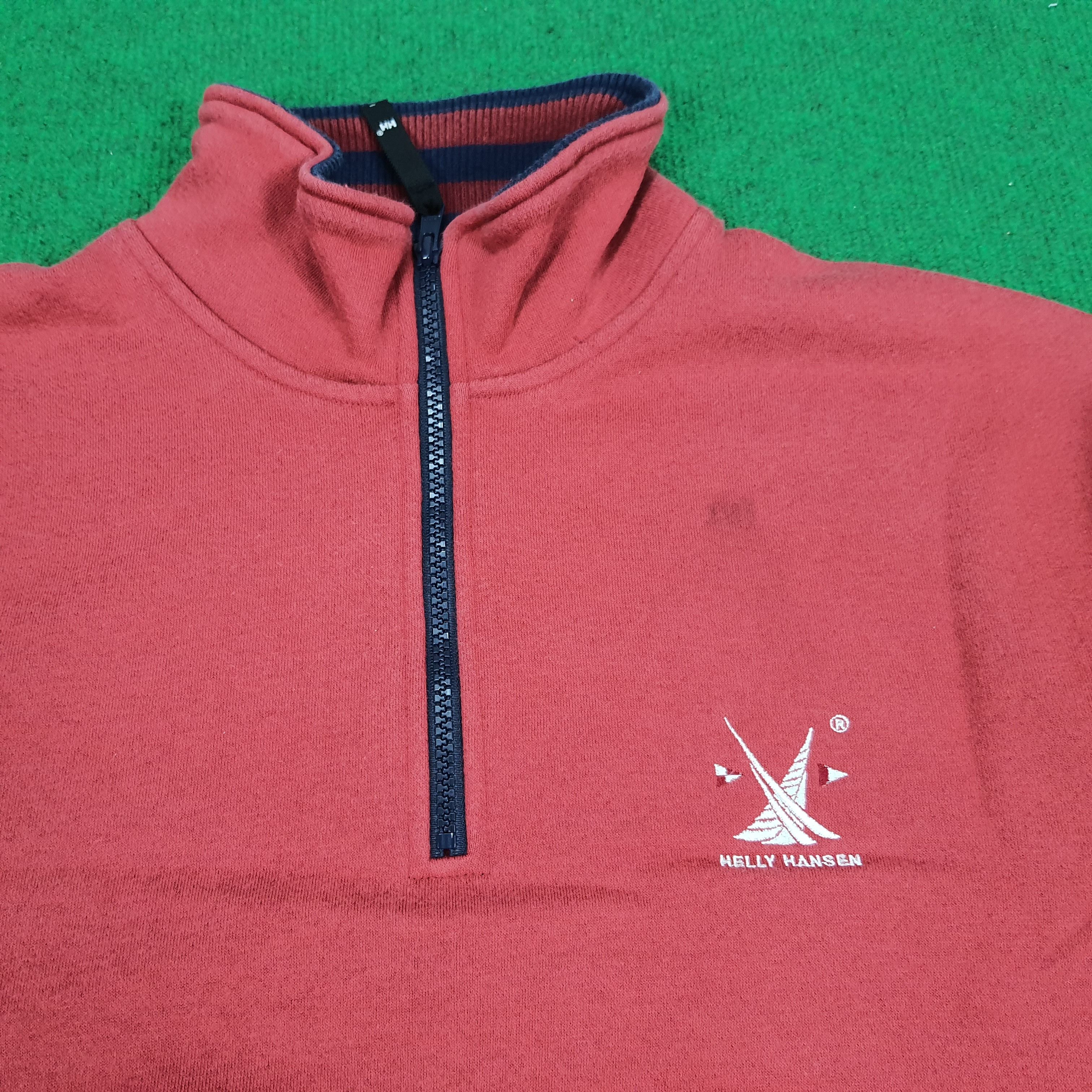 Helly Hansen × Vintage Vintage Helly Hansen Halfzipper Sweatshirts Size US L / EU 52-54 / 3 - 2 Thumbnail