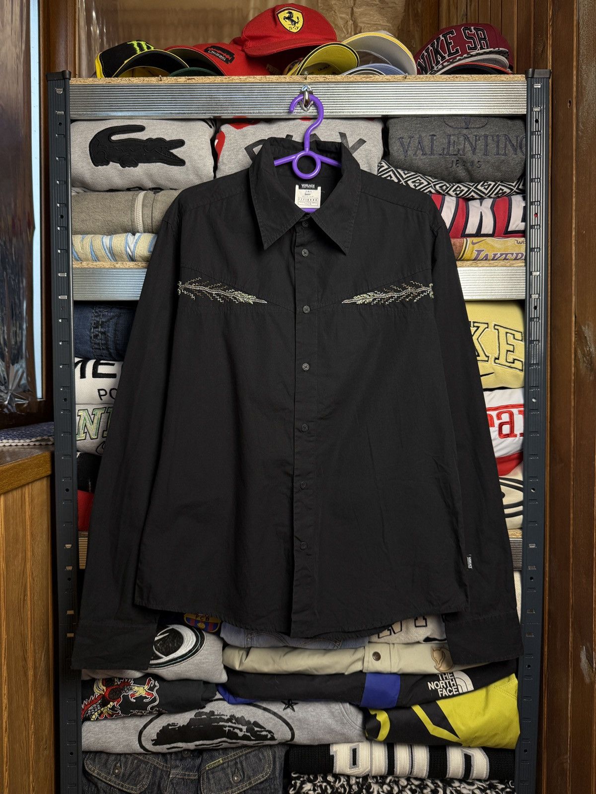 Versace Jeans Couture Luxury Crazy Shirt Size L