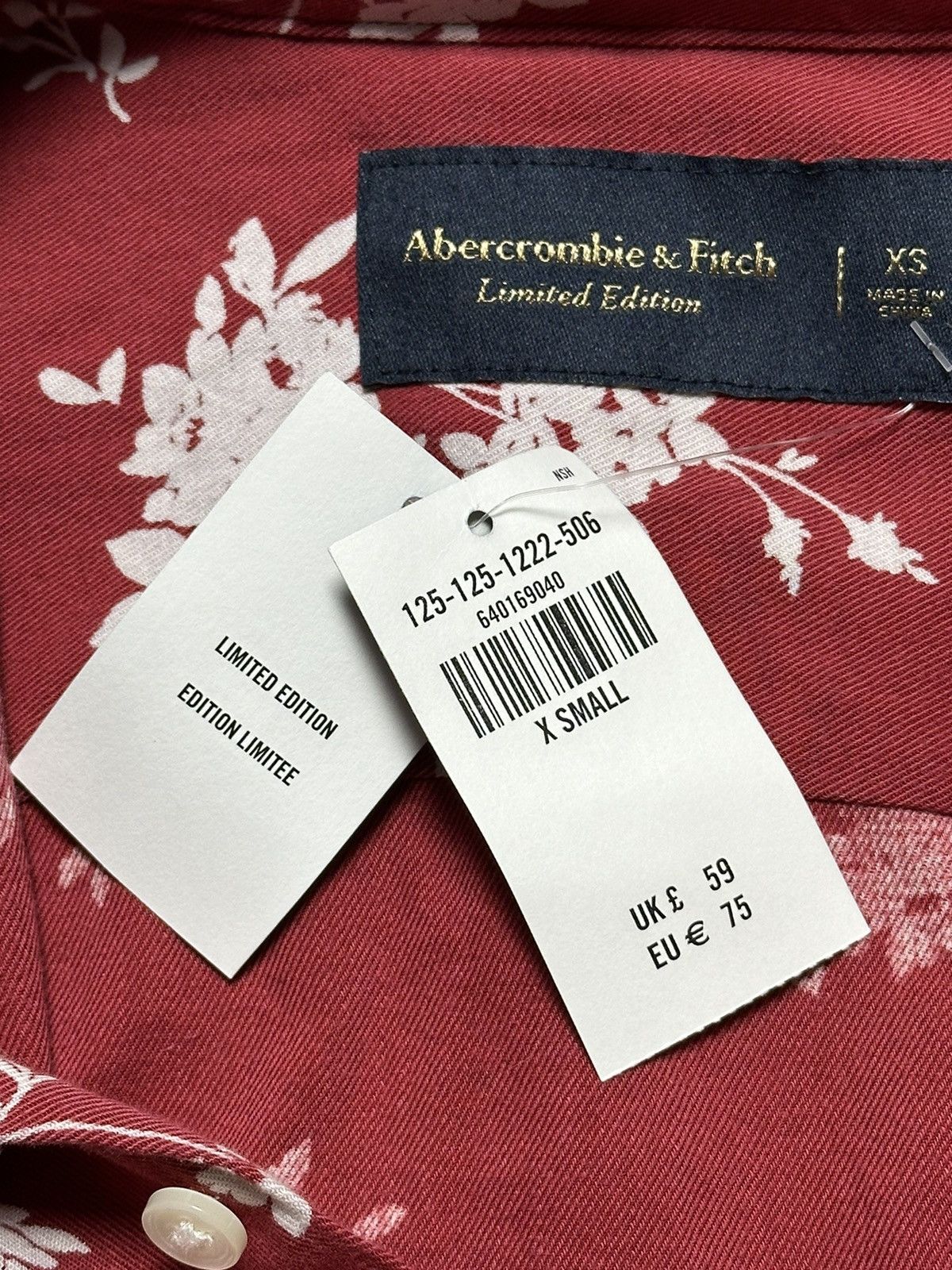 Abercrombie & Fitch Abercrombie & Fitch Hawaiian Button Up Shirt Size US XS / EU 42 / 0 - 9 Thumbnail