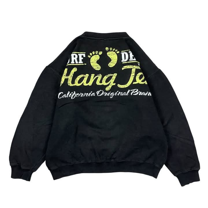 Hang Ten Hang Ten Men's Black Sweatshirt Size US L / EU 52-54 / 3 - 2 Thumbnail