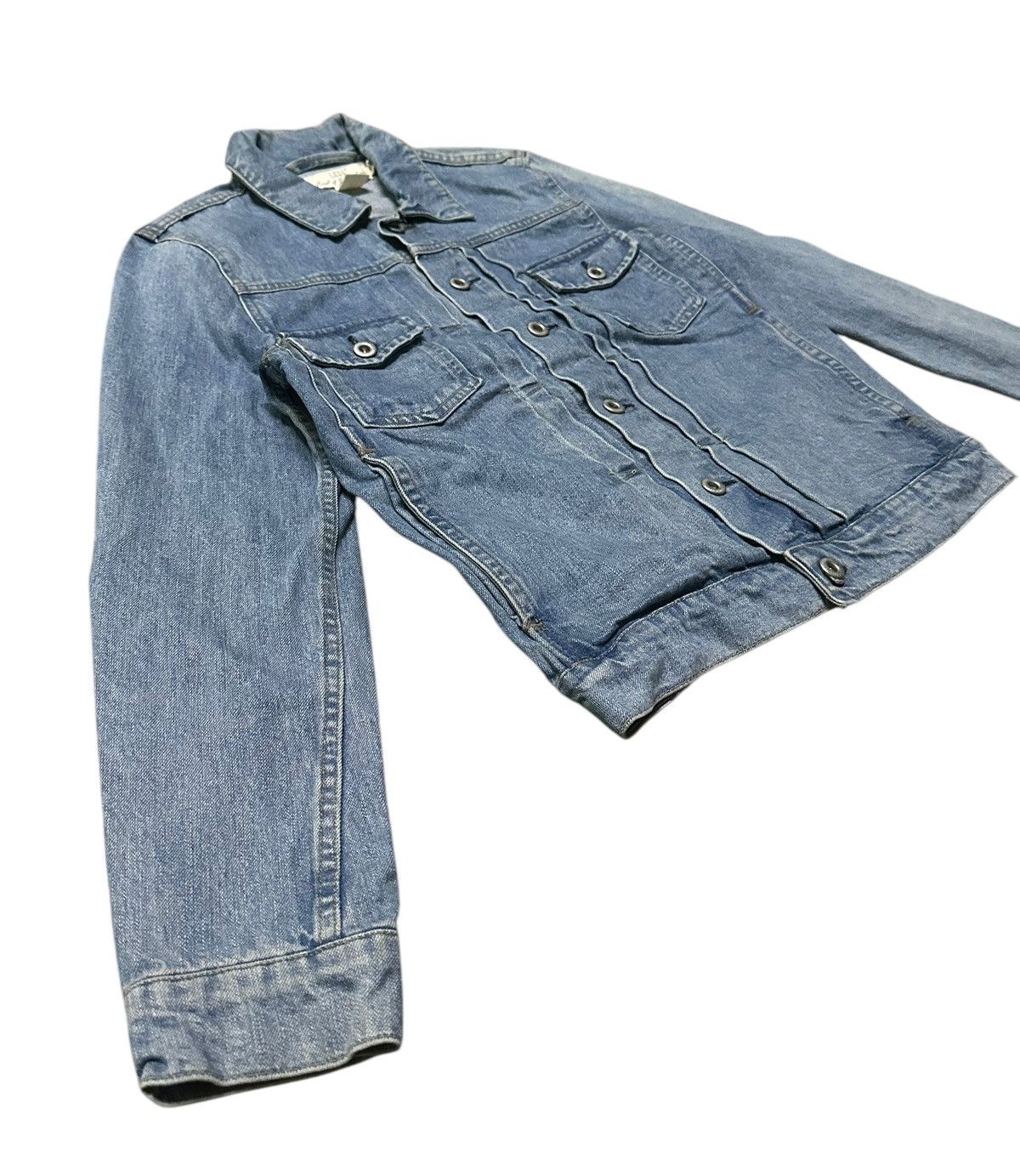 H&M × L.O.G.G. L.O.G.G by H&M type 2 denim jacket Size US S / EU 44-46 / 1 - 3 Thumbnail
