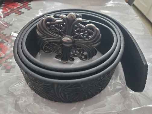 Vintage Bohemian Style-Chic Black Belt Size ONE SIZE - 6 Thumbnail