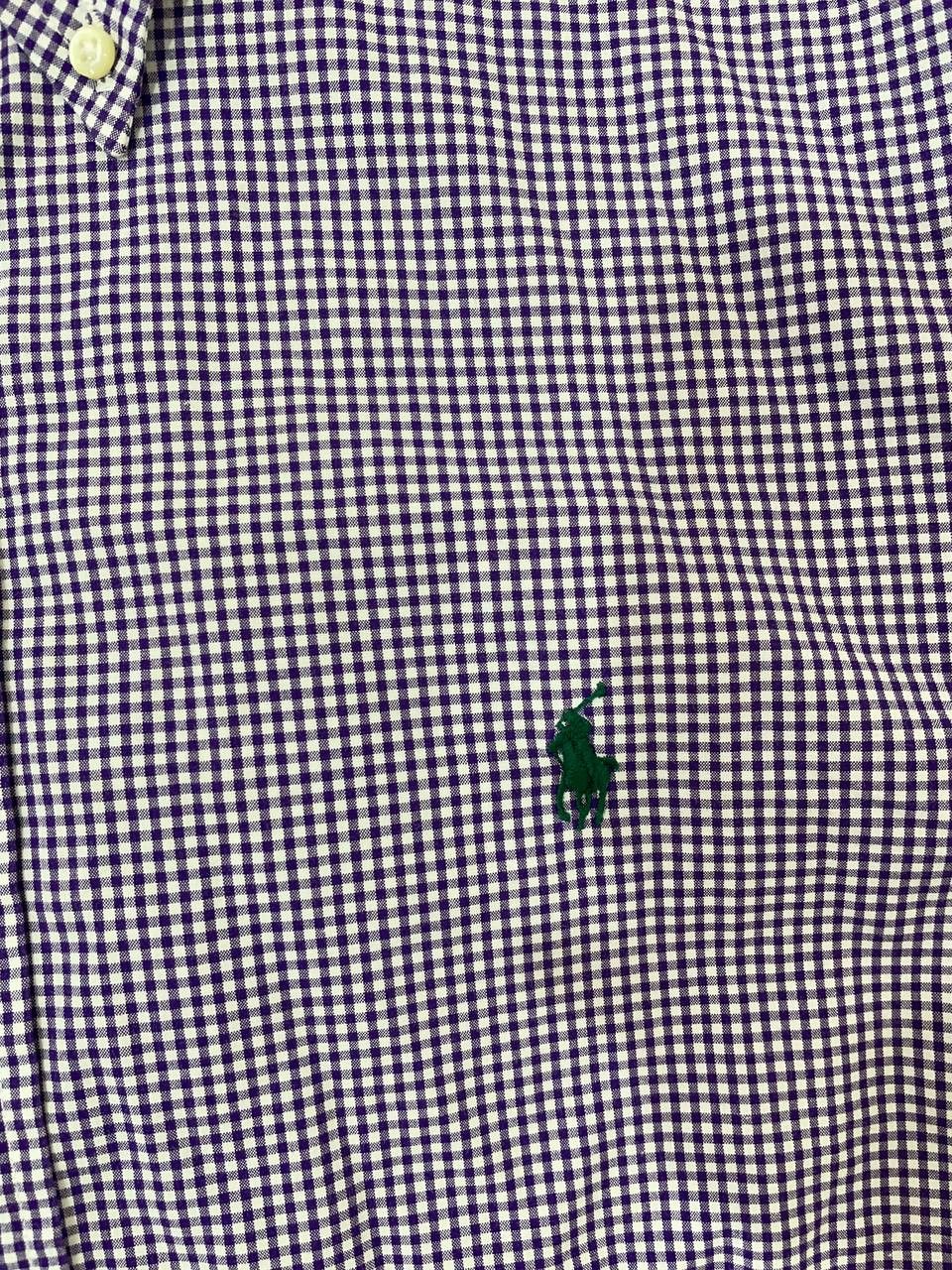 Polo Ralph Lauren RALPH LAUREN Checked SHIRT Size XL Men's Long Sleeve Purple Size US XL / EU 56 / 4 - 3 Thumbnail