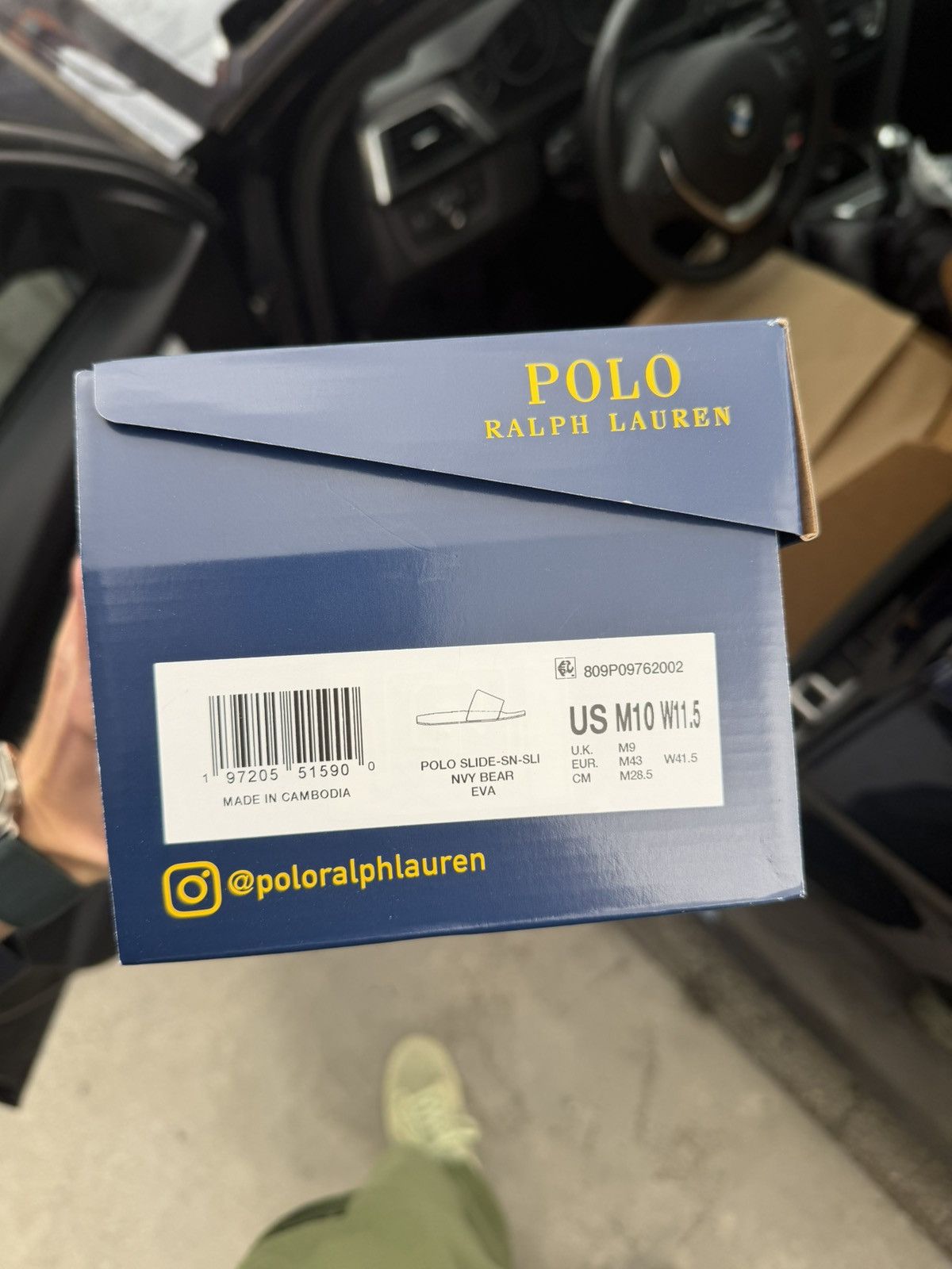 Polo Ralph Lauren Polo Bear Slides Size US 10 / EU 43 - 3 Thumbnail