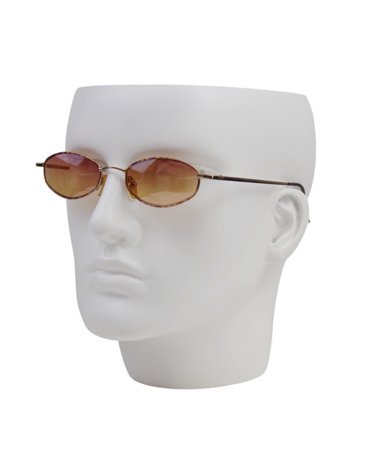 Vintage 1990S ITALIAN DESIGNER SUNSET OVAL SHADES SUNGGLASSES Size ONE SIZE - 2 Thumbnail