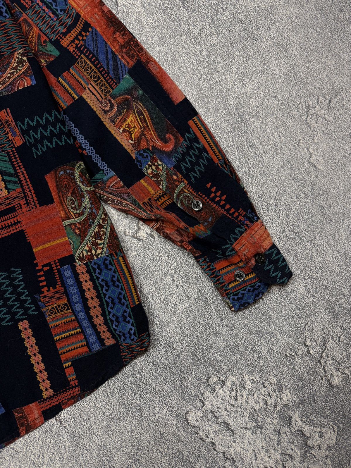 Dolce & Gabbana Dolce & Gabbana Royal Print Multicolor Shirt Size US M / EU 48-50 / 2 - 13 Thumbnail