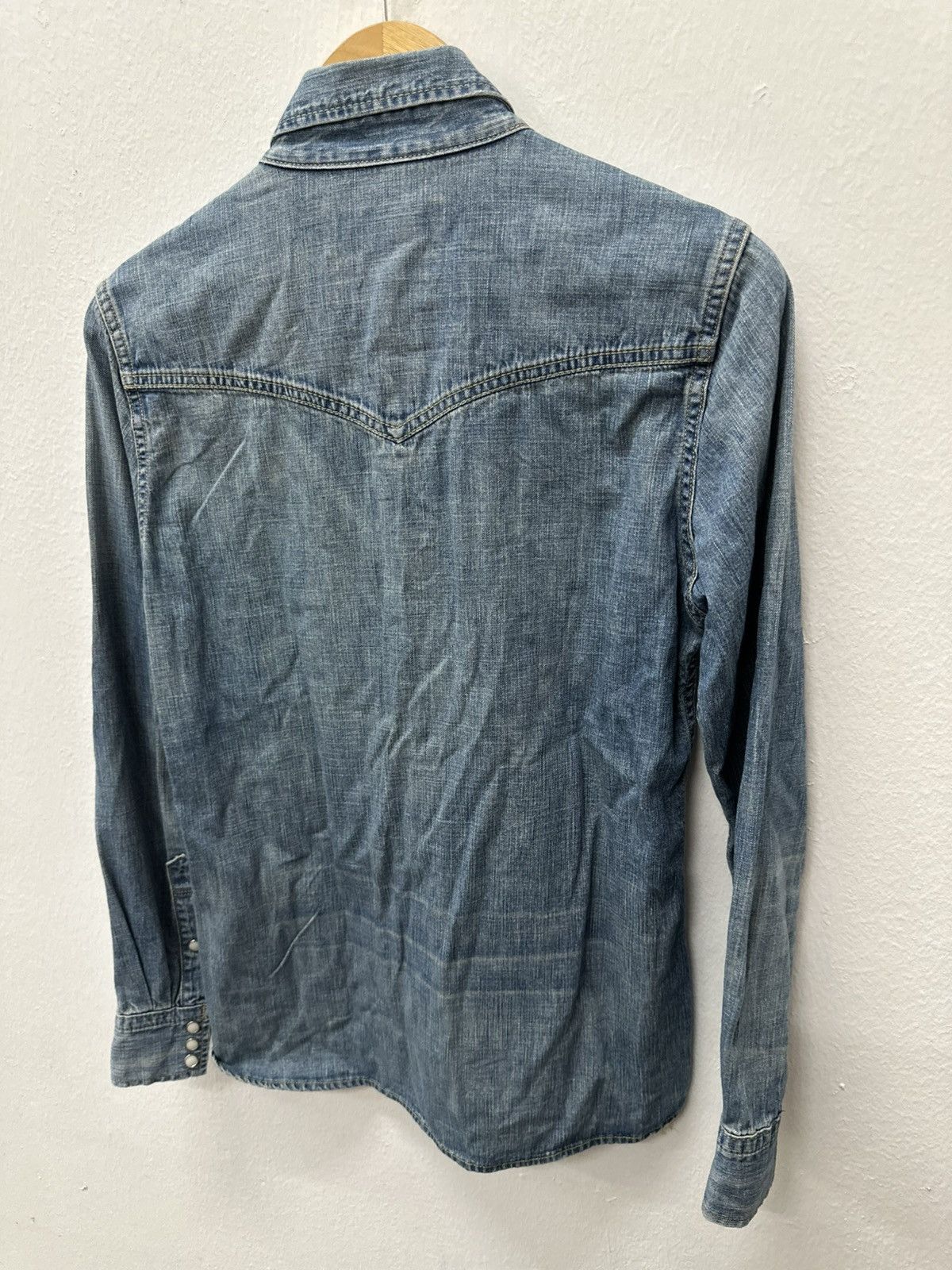 Remi Relief Remi Relief Japan Denim Chambray Snap Button Button Shirt Size US M / EU 48-50 / 2 - 18 Thumbnail