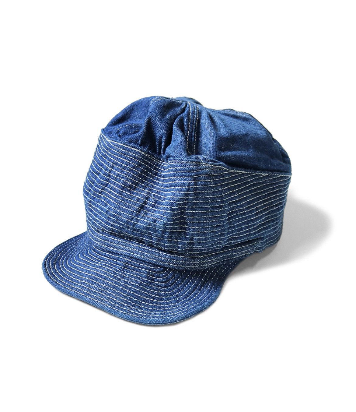 Kapital Kapital 11.5oz denim old man & sea cap Size ONE SIZE - 1 Preview