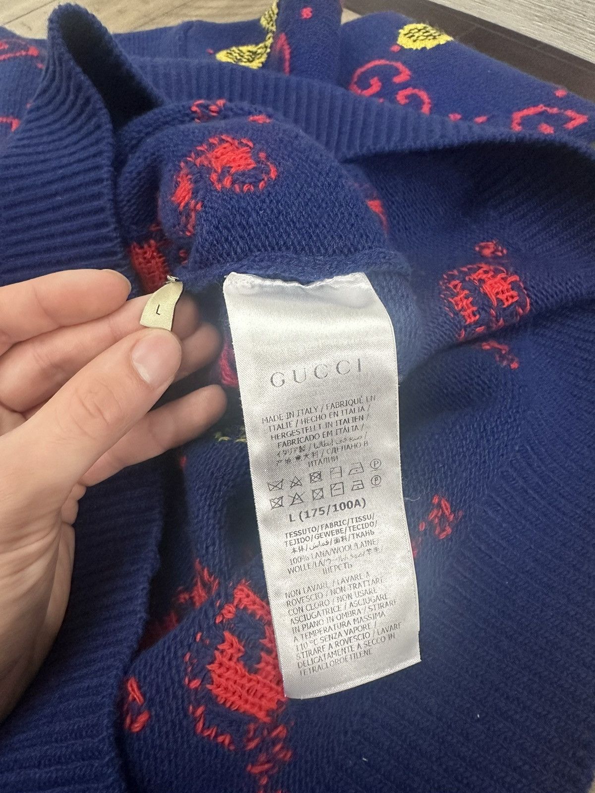 Gucci Gucci sweater Size US L / EU 52-54 / 3 - 9 Thumbnail