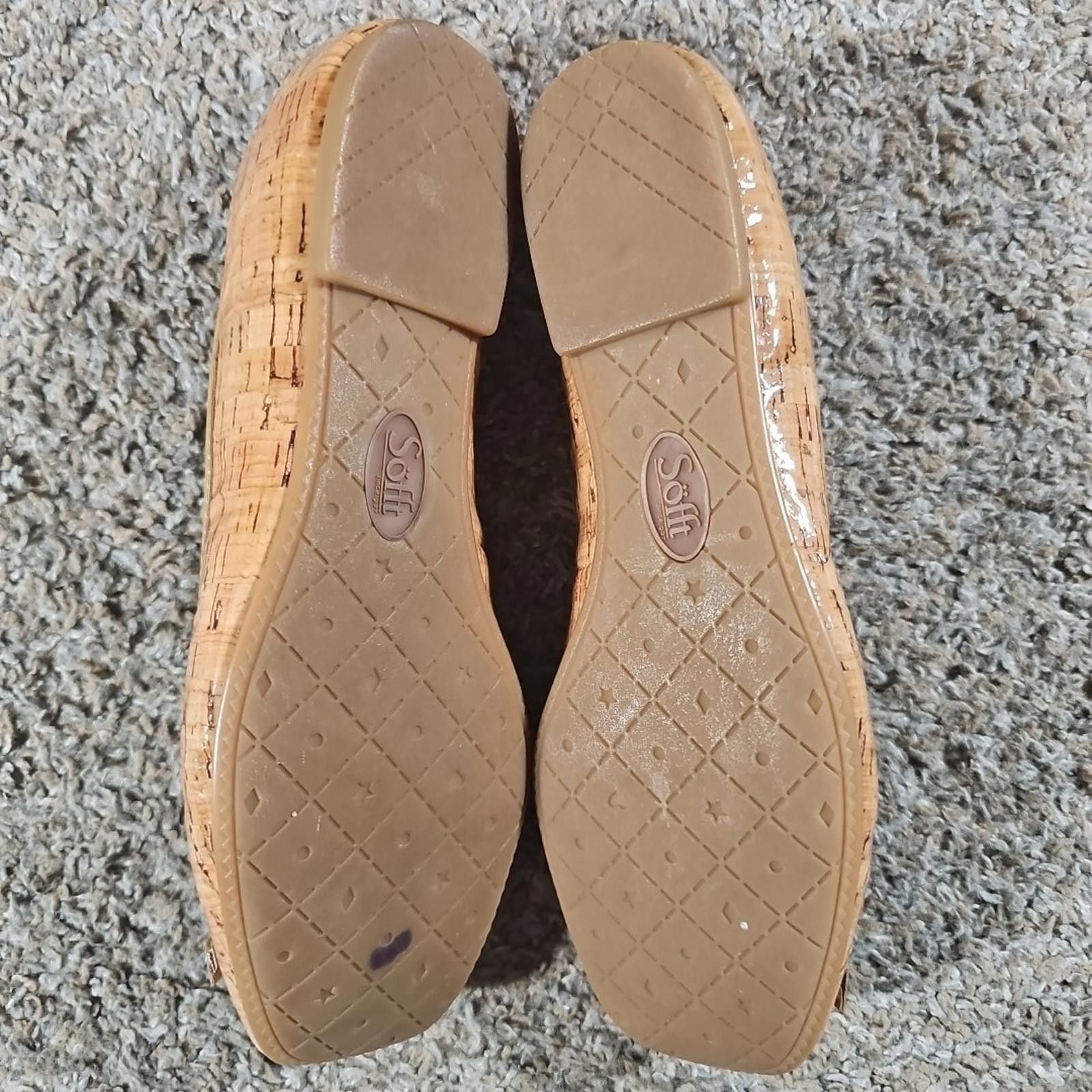 Soffe Söftt Cork Upper Flats #1069870 7½W Size US 7.5 / IT 37.5 - 7 Thumbnail
